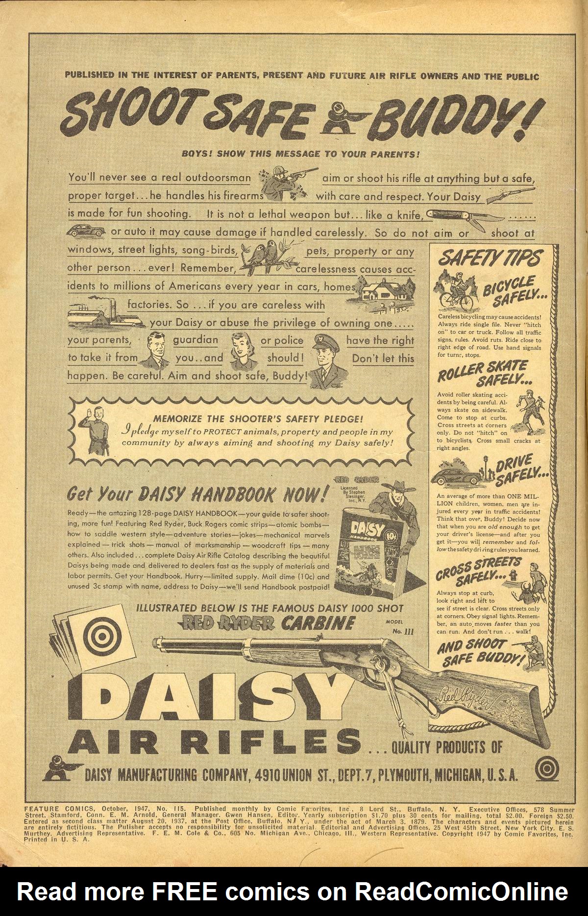 Read online Feature Comics comic -  Issue #115 - 2