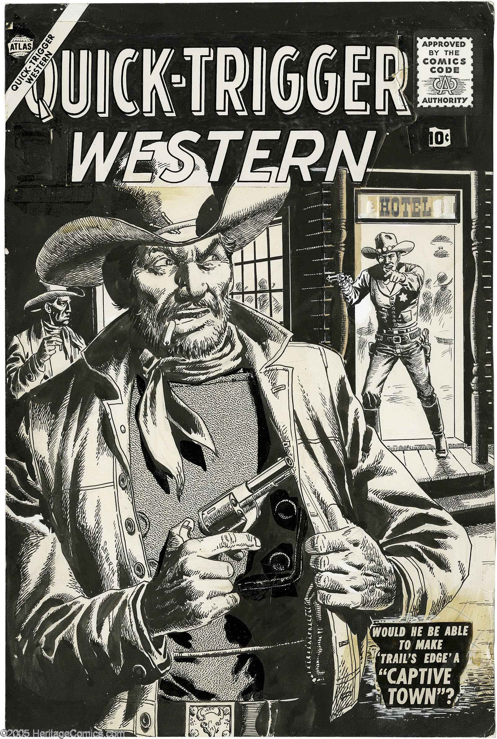 Read online Quick-Trigger Western comic -  Issue #17 - 2