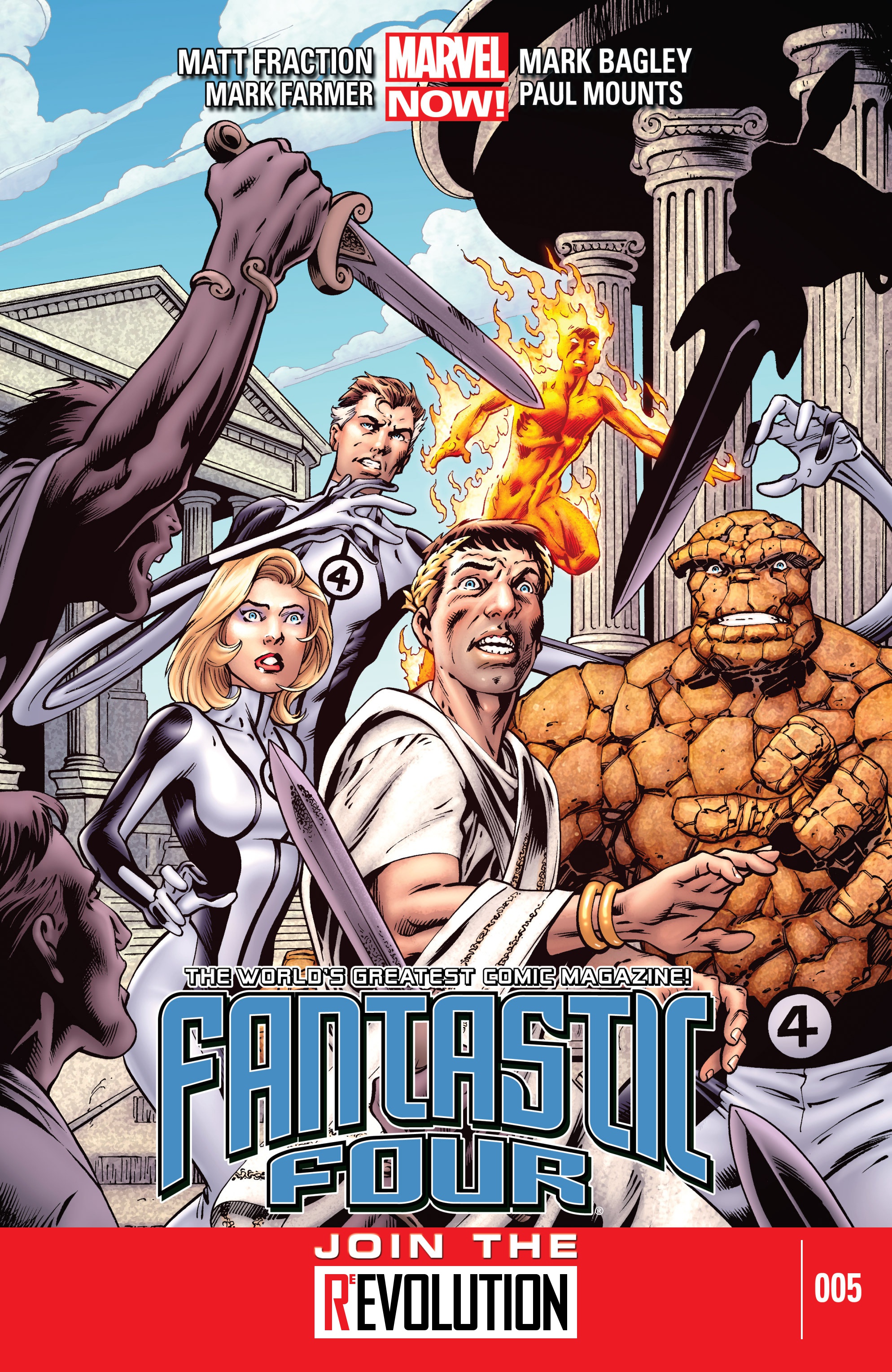 Read online Fantastic Four (2013) comic -  Issue #5 - 1