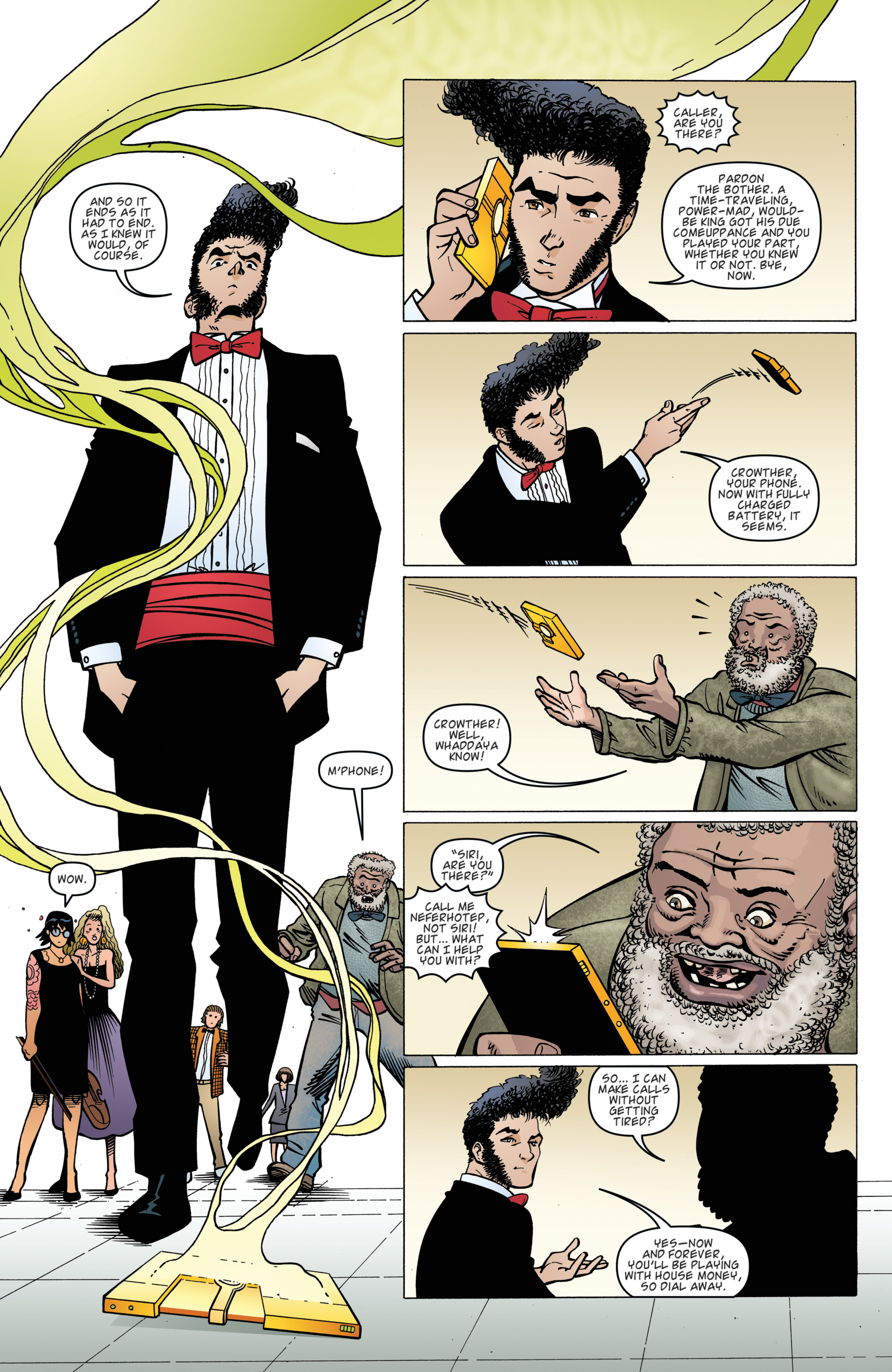 Read online Dirk Gently's Holistic Detective Agency comic -  Issue #5 - 18