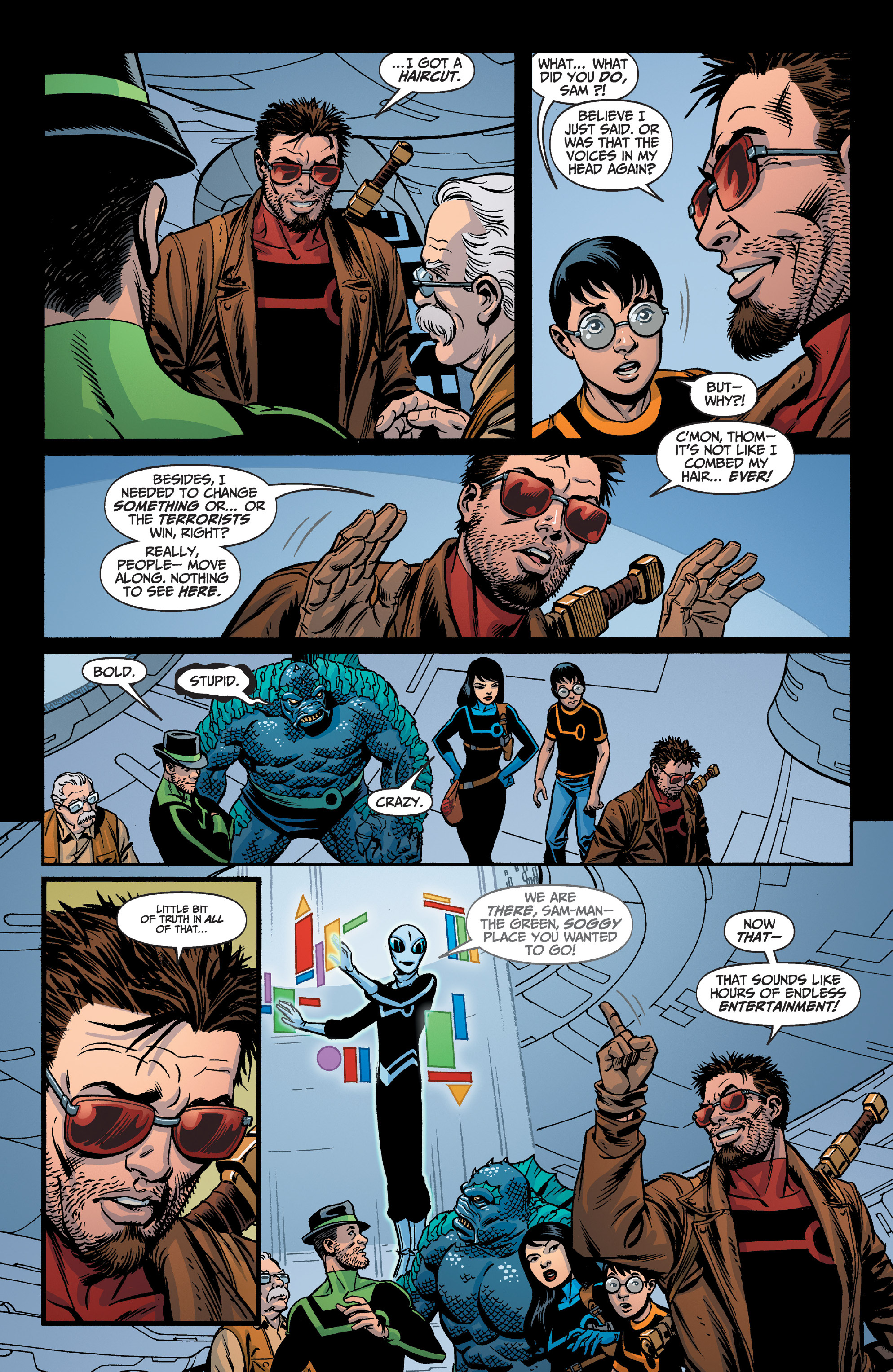 Read online Section Zero (2019) comic -  Issue #5 - 6