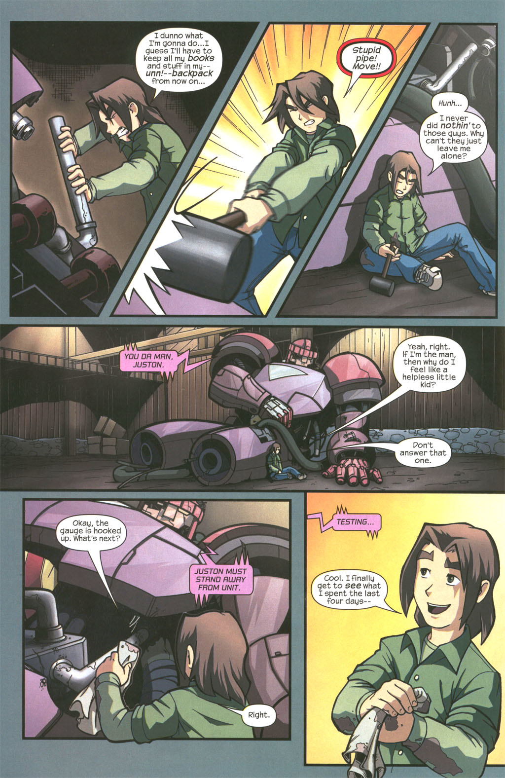 Read online Sentinel comic -  Issue #3 - 7