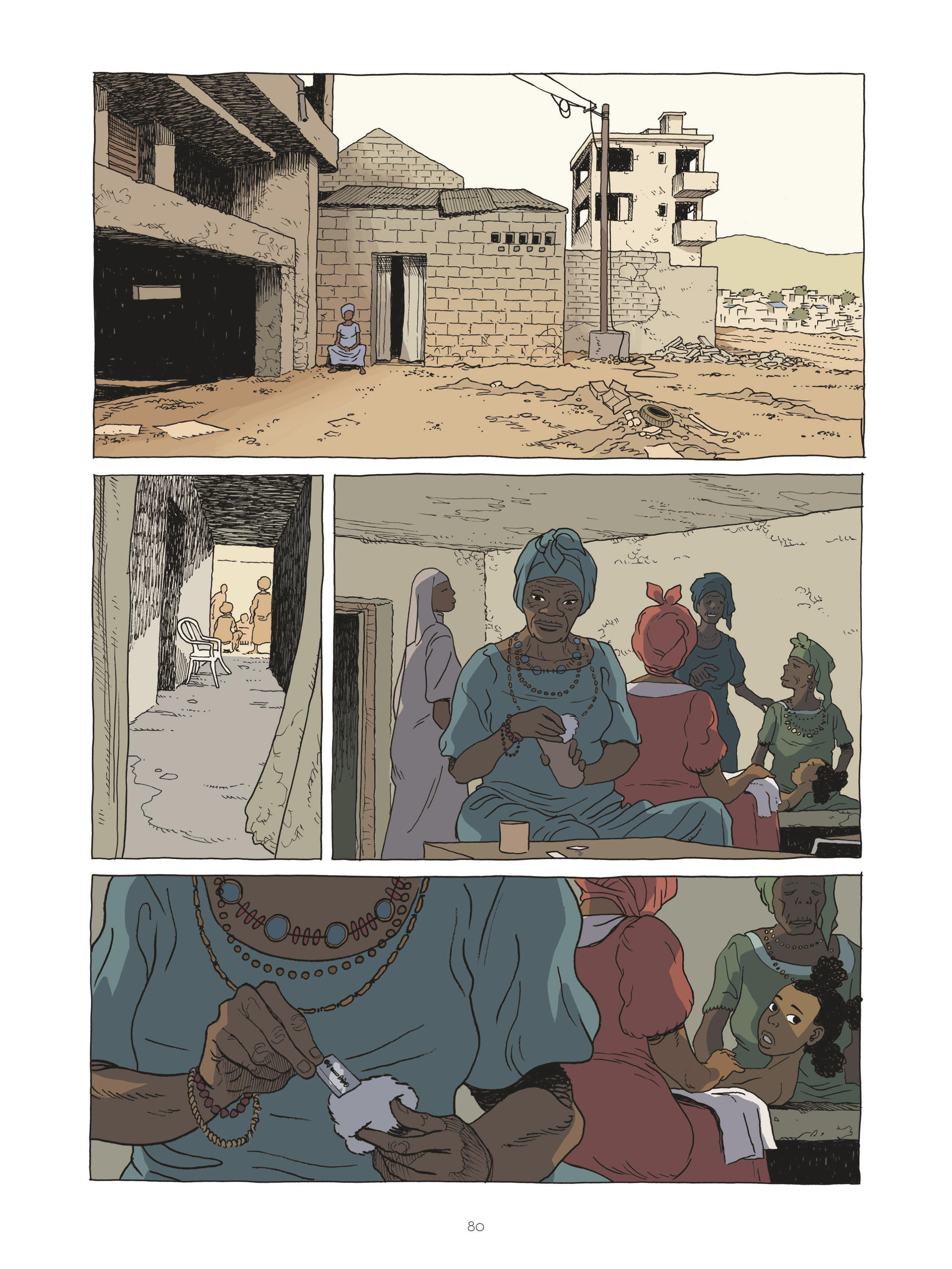 Read online Zidrou-Beuchot's African Trilogy comic -  Issue # TPB 3 - 80