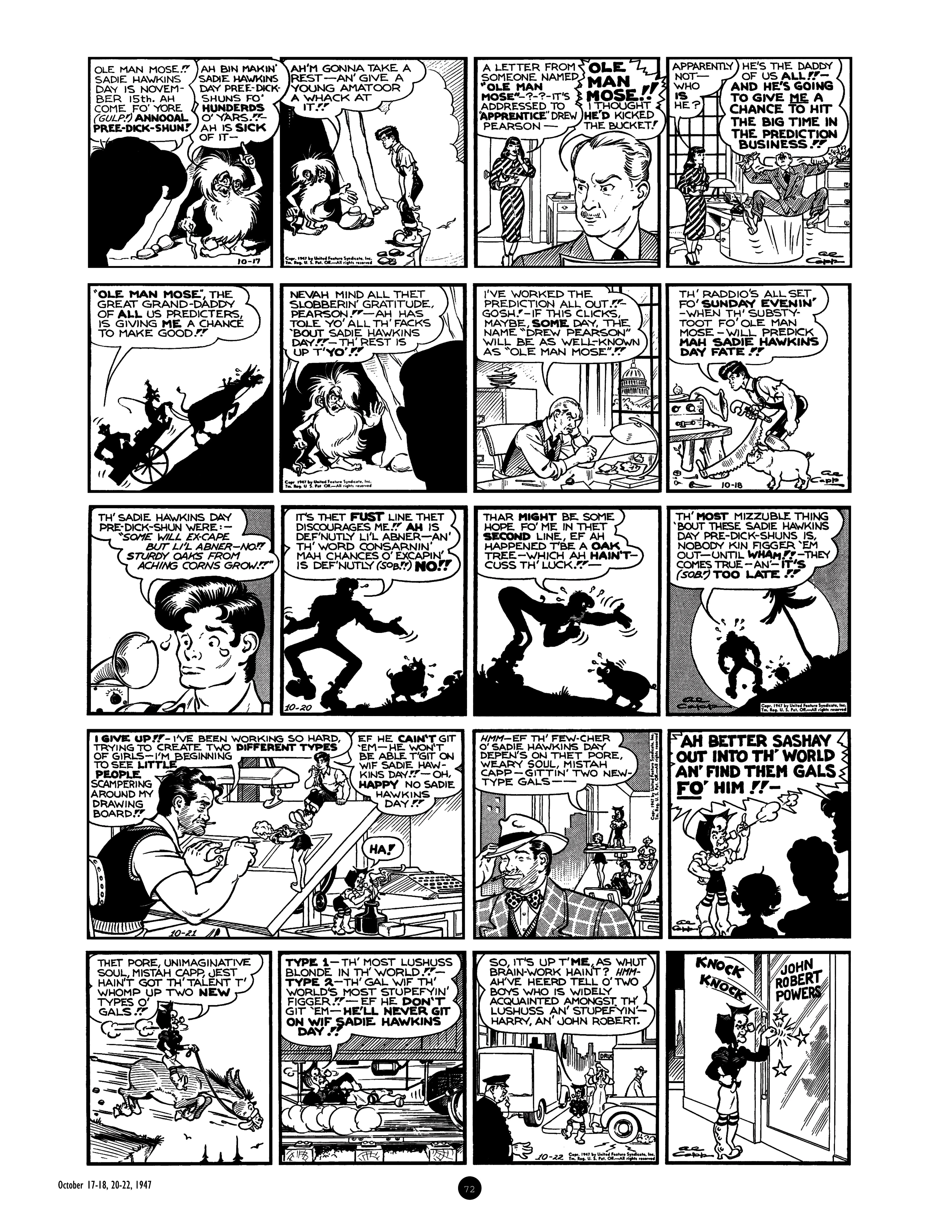 Read online Al Capp's Li'l Abner Complete Daily & Color Sunday Comics comic -  Issue # TPB 7 (Part 1) - 72