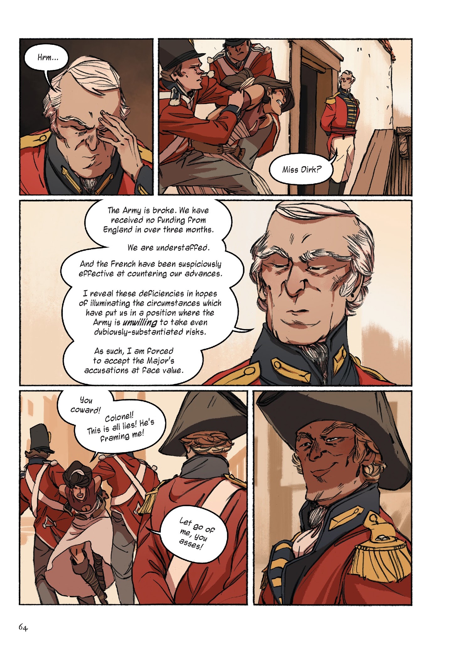 Read online Delilah Dirk and the King's Shilling comic -  Issue # TPB (Part 1) - 67