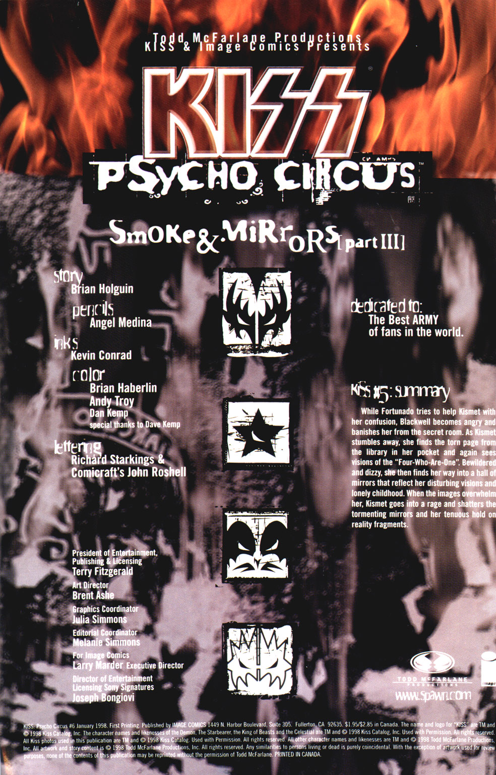 Read online KISS: Psycho Circus comic -  Issue #6 - 2