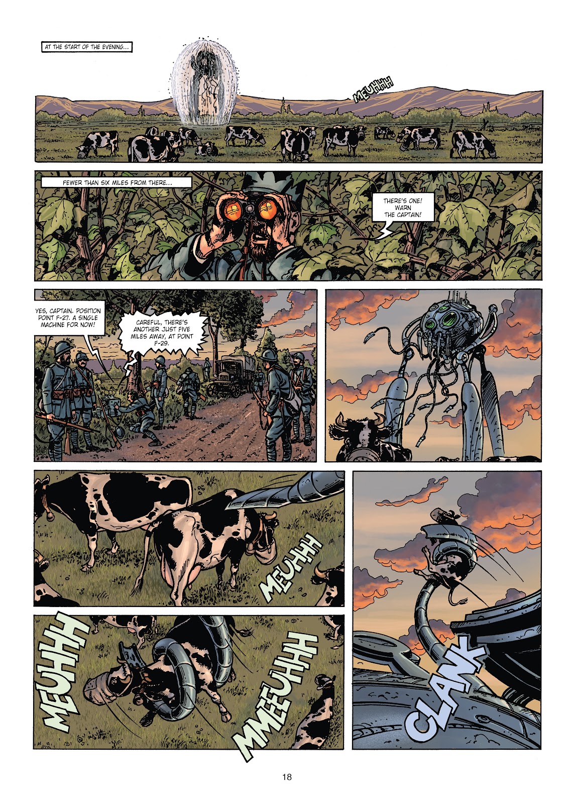 War of the World War One Vol. 3: The Monsters from Mars issue Full - Page 18