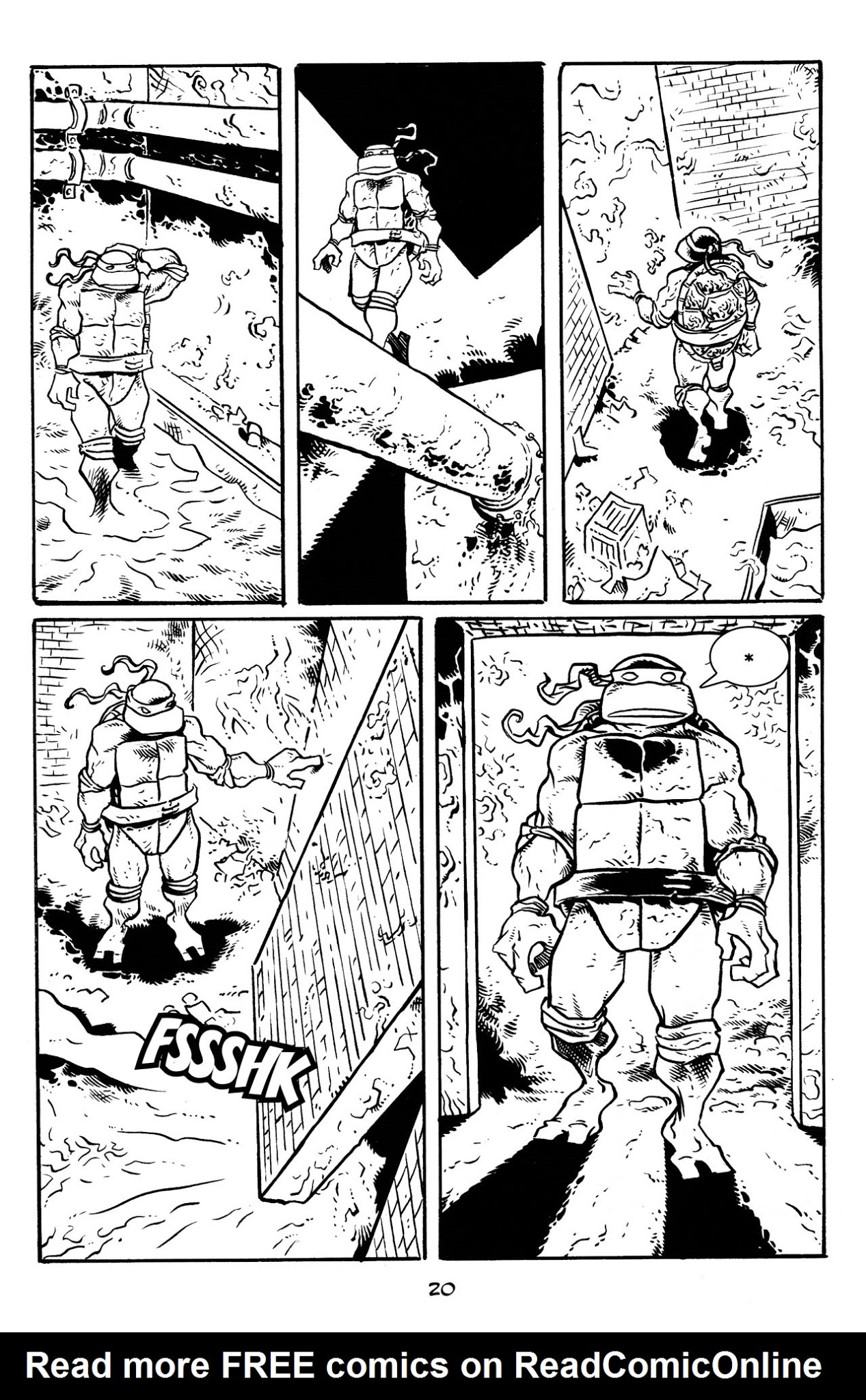 Read online Michelangelo The Third Kind comic -  Issue #2 - 22