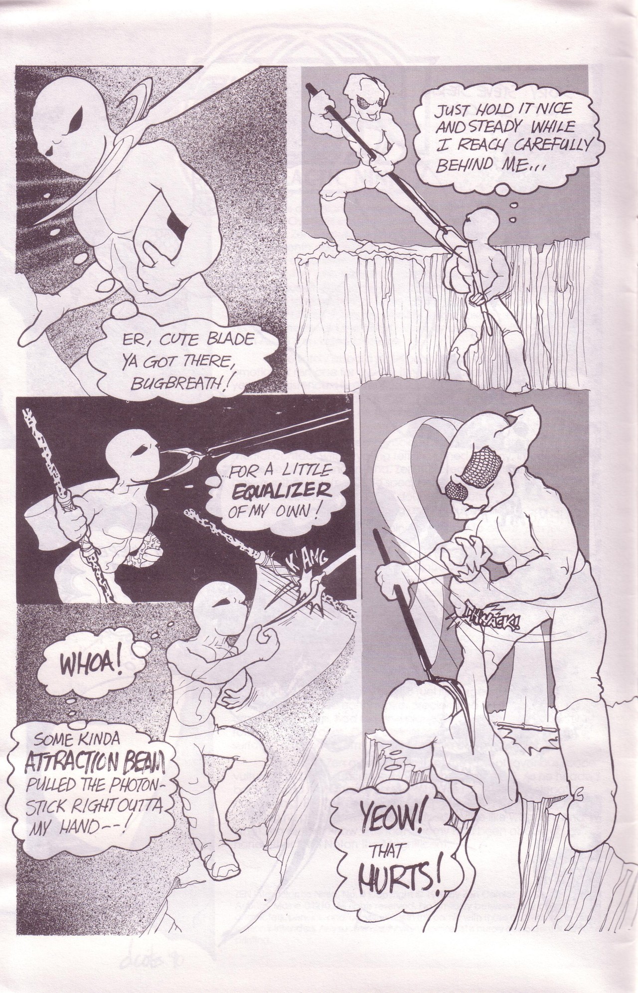 Read online Zen Intergalactic Ninja comic -  Issue #4 - 4