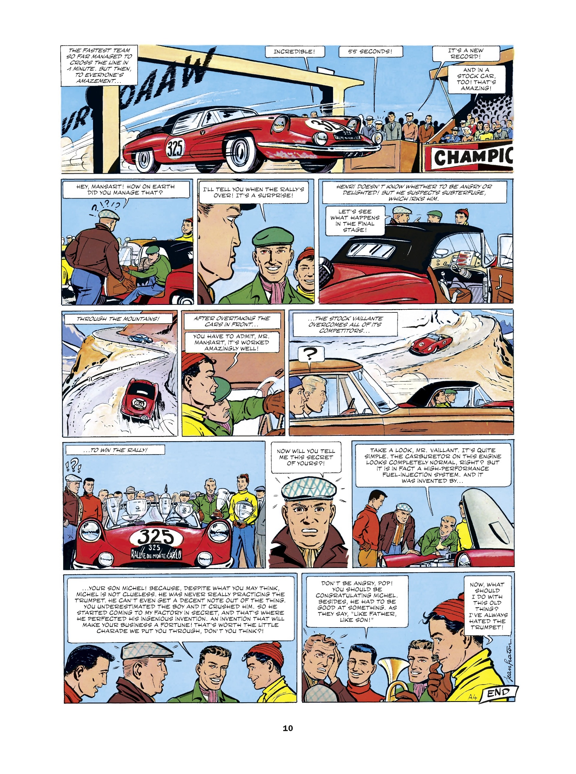 Read online Michel Vaillant Short Story Classics comic -  Issue # Full - 10