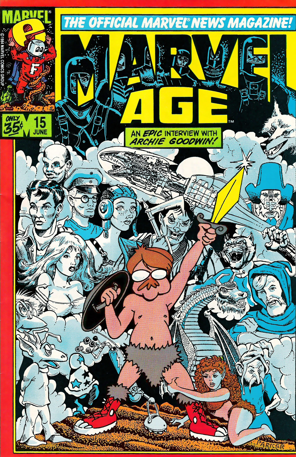 Read online Marvel Age comic -  Issue #15 - 1