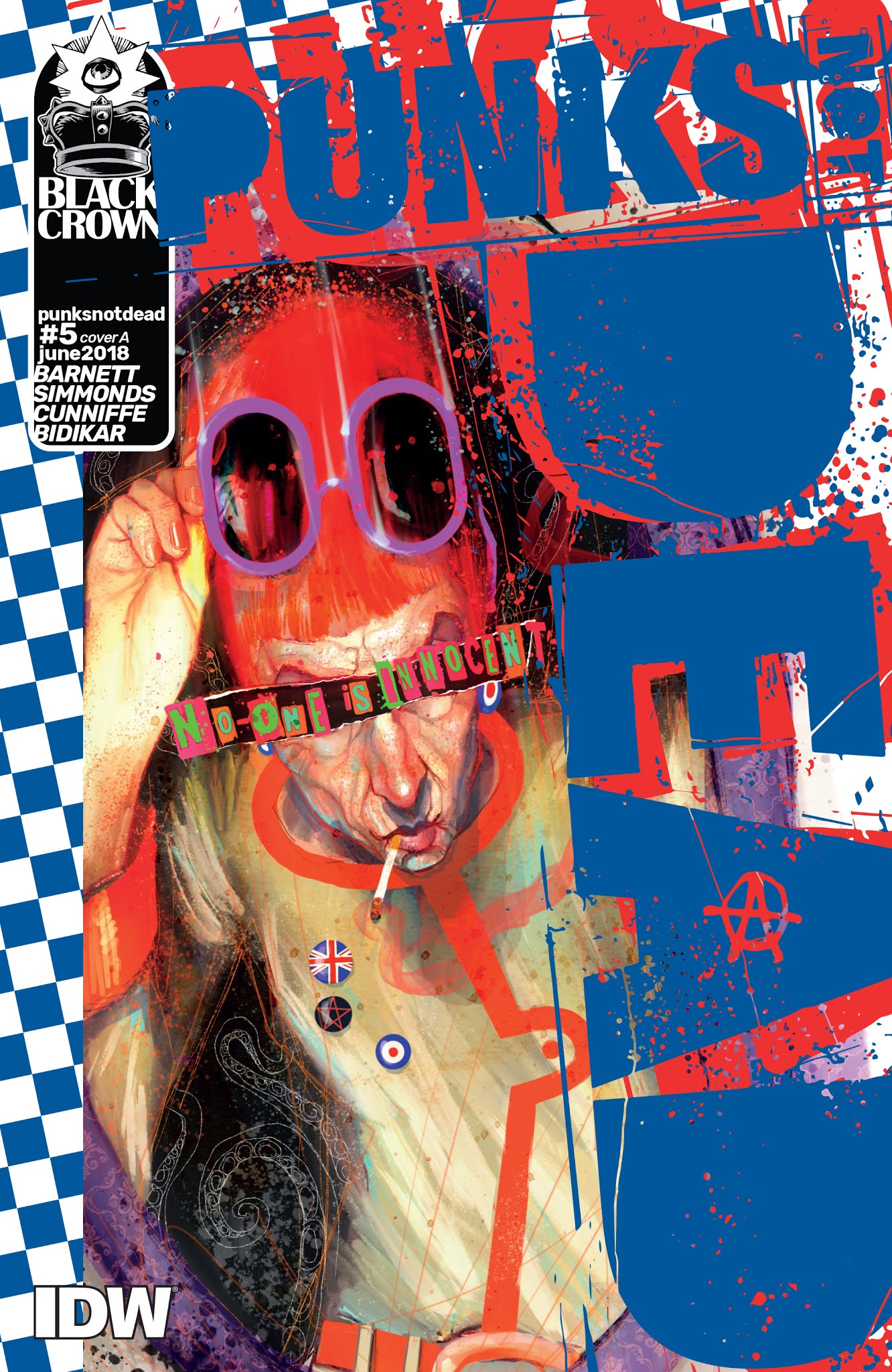 Read online Punks Not Dead comic -  Issue #5 - 1