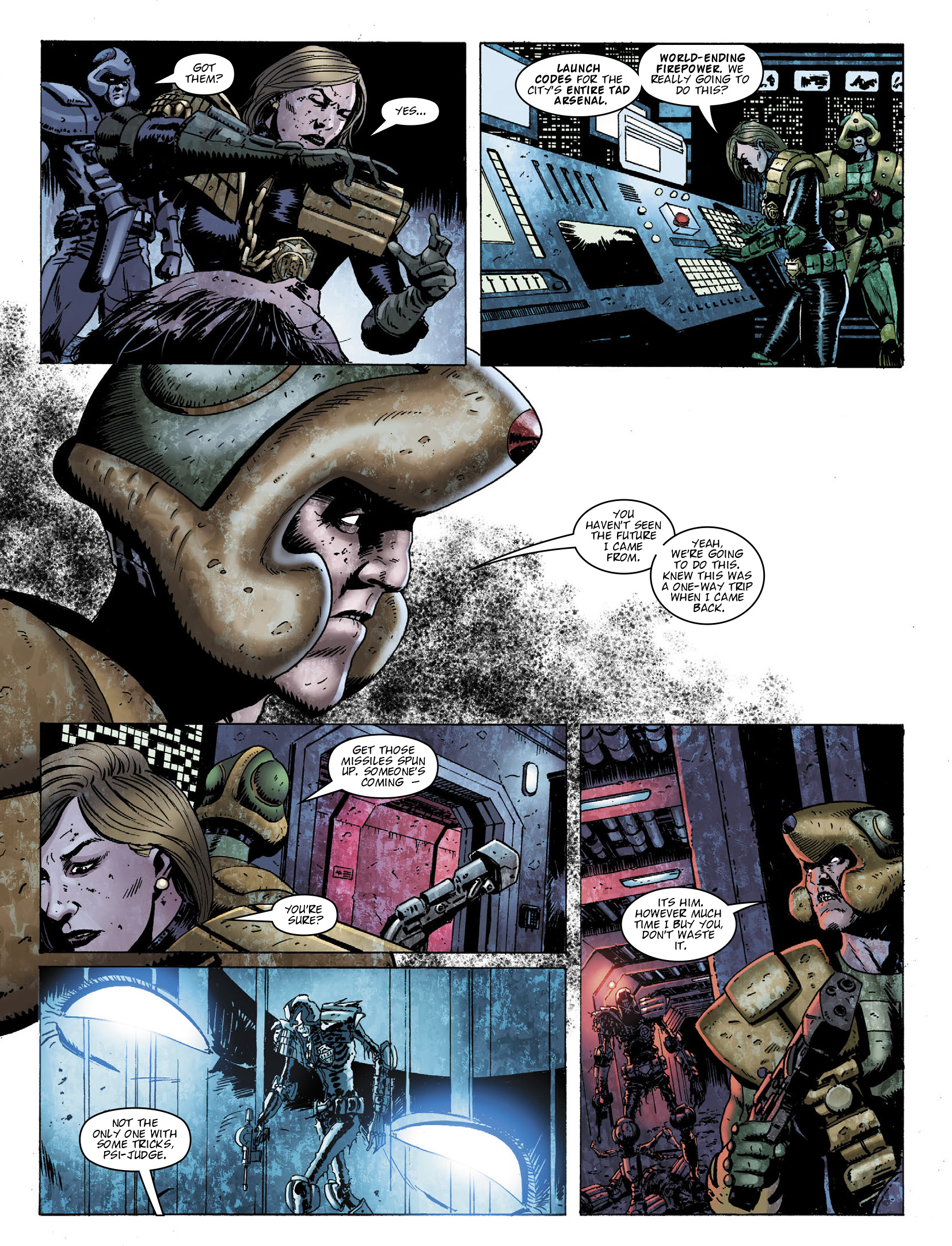 Read online Judge Dredd Megazine (Vol. 5) comic -  Issue #448 - 56