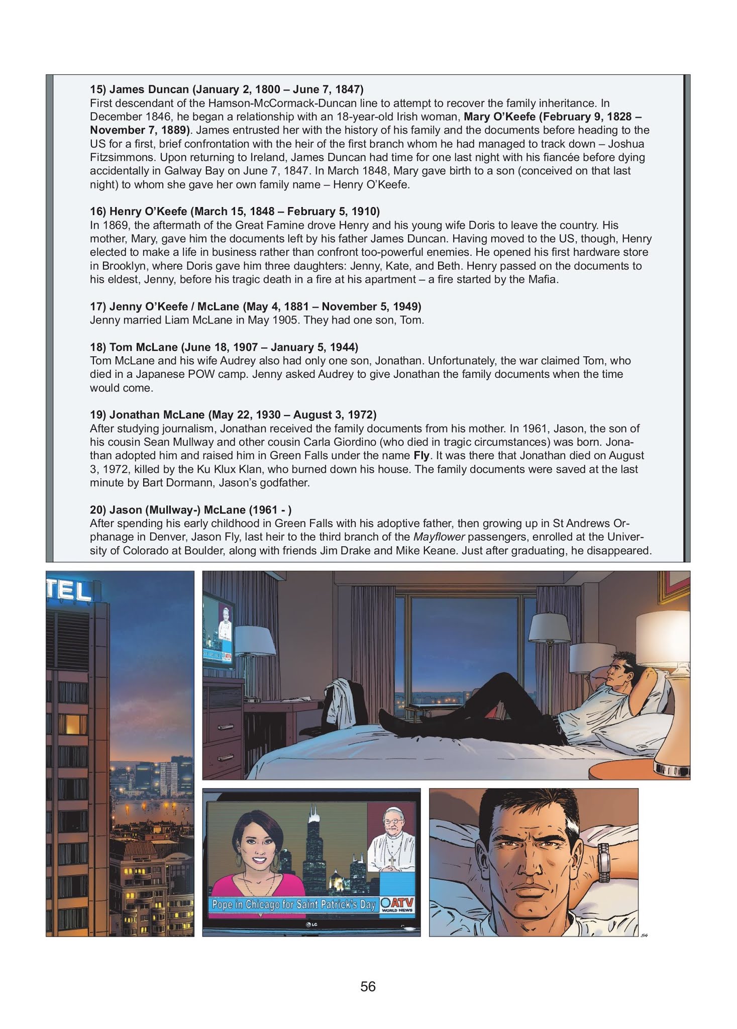 Read online XIII comic -  Issue #23 - 58