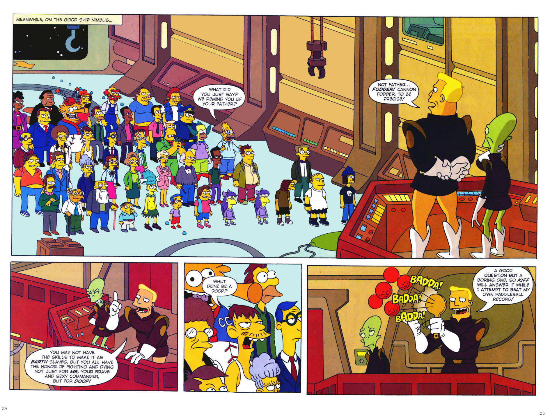 Read online Futurama Comics comic -  Issue #19b - 25