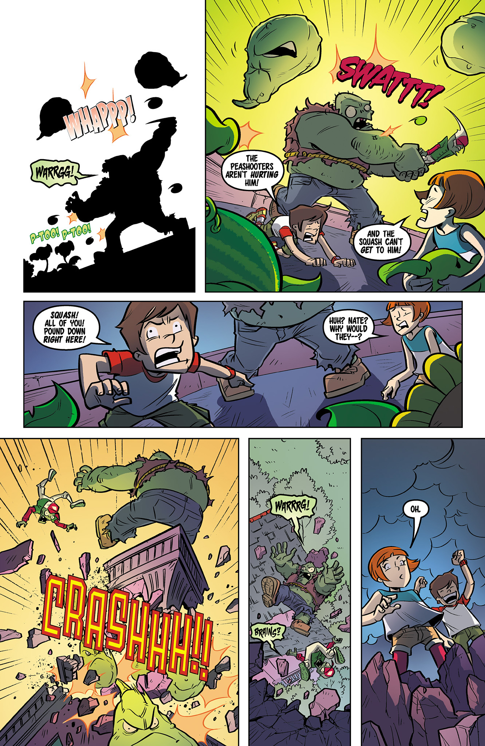 Read online Plants vs. Zombies: Lawnmageddon comic -  Issue #6 - 4