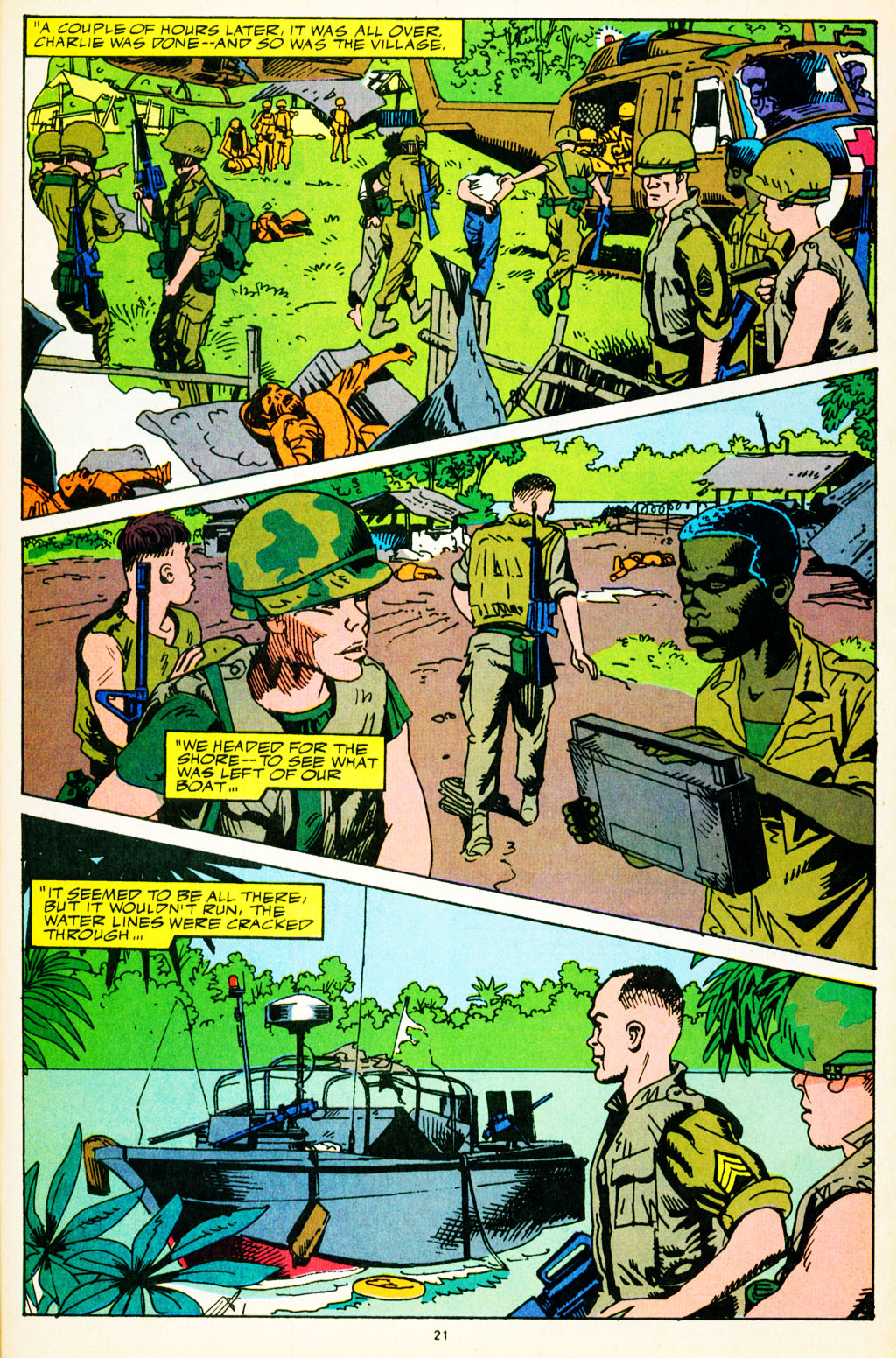 Read online The 'Nam comic -  Issue #40 - 17