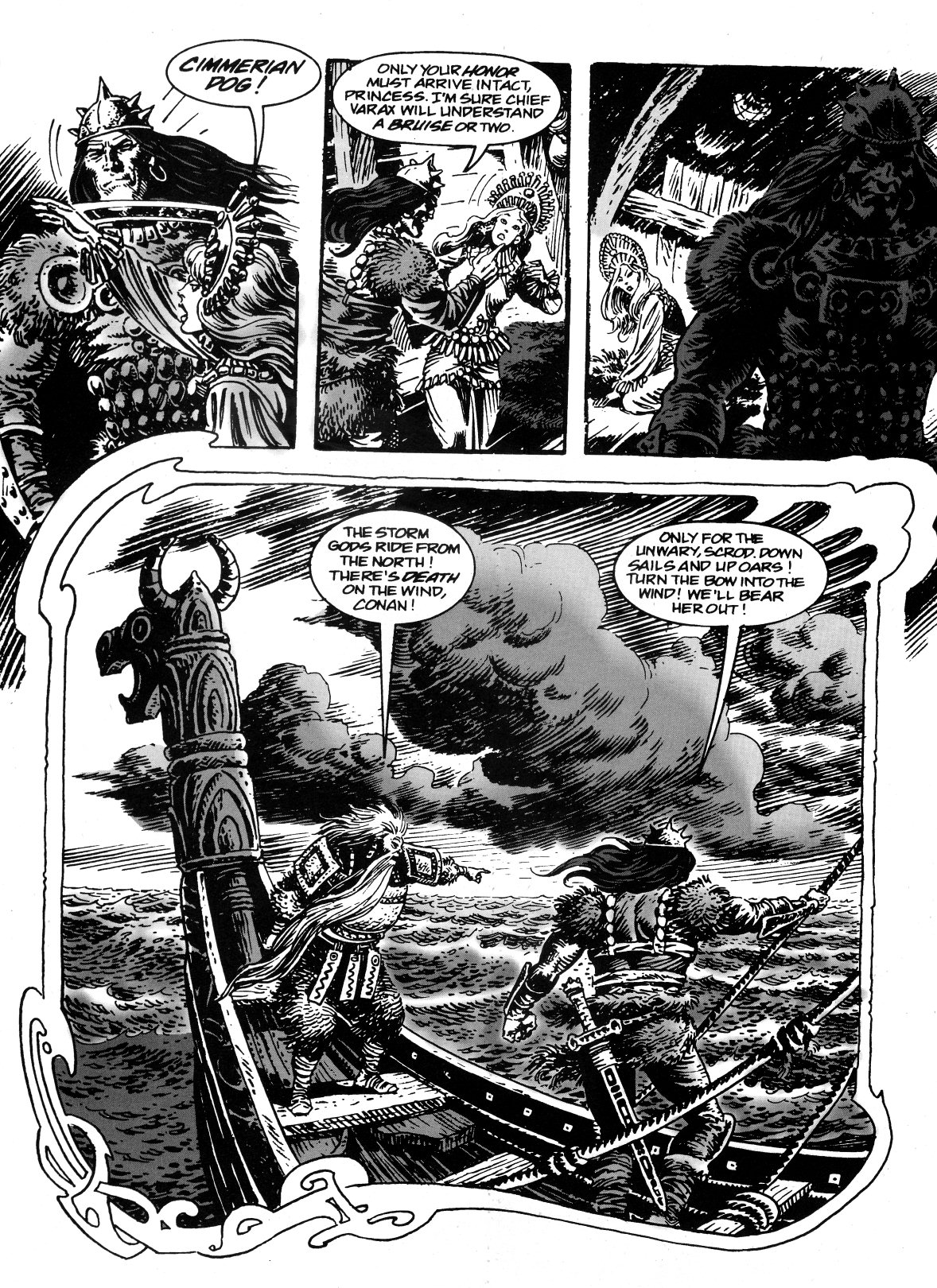 Read online Conan the Savage comic -  Issue #3 - 9