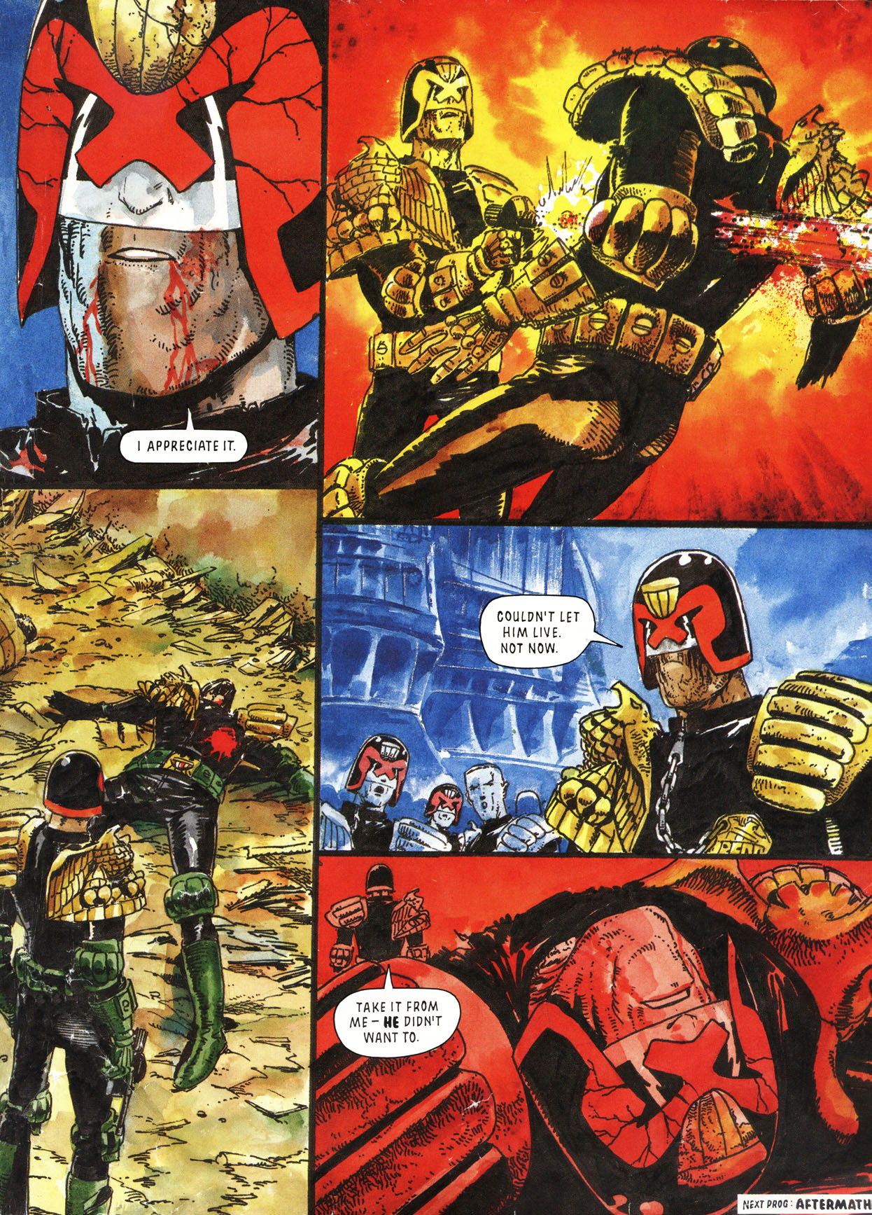 Read online Judge Dredd Megazine (vol. 3) comic -  Issue #34 - 43