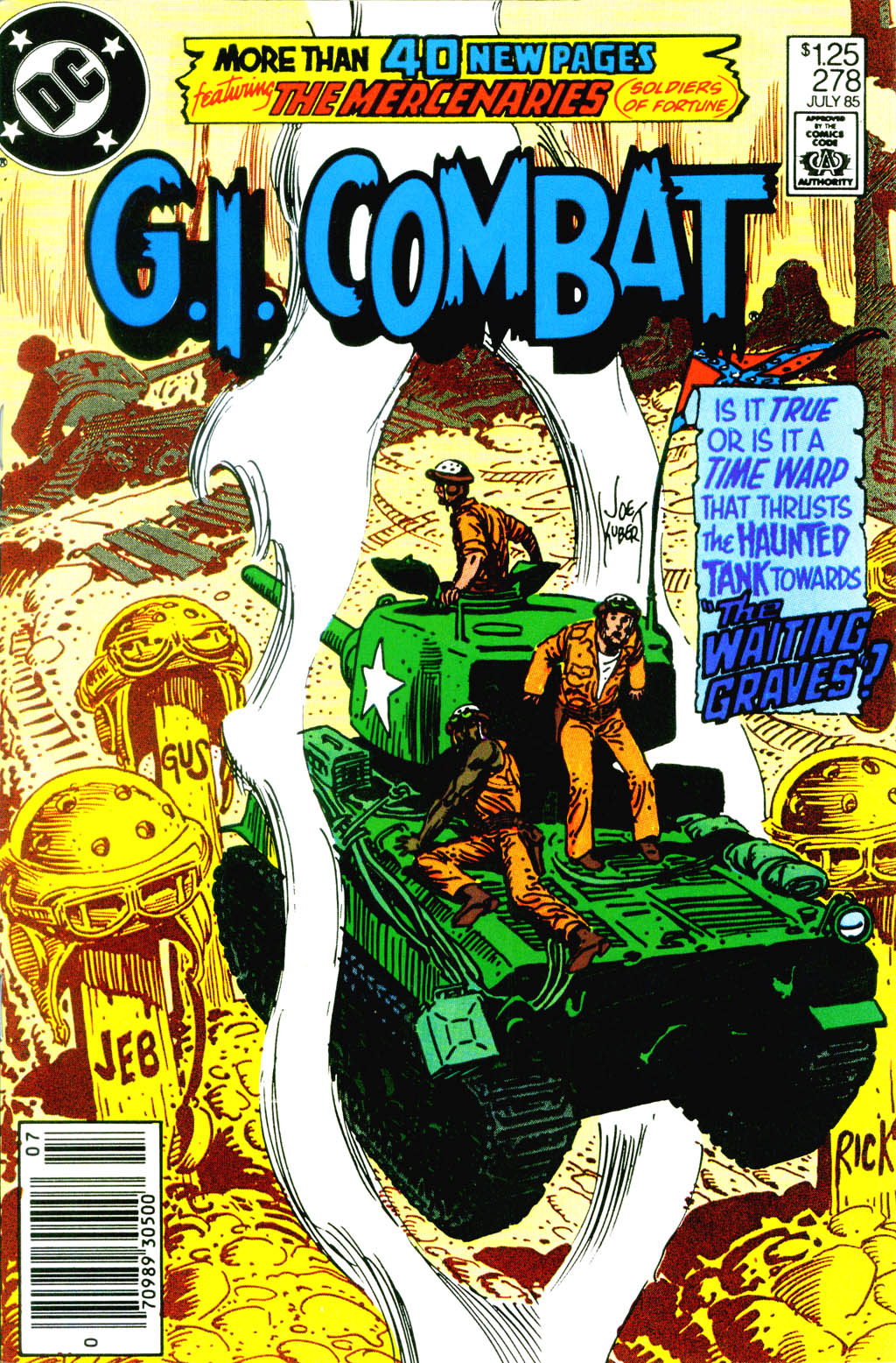 Read online G.I. Combat (1952) comic -  Issue #278 - 1