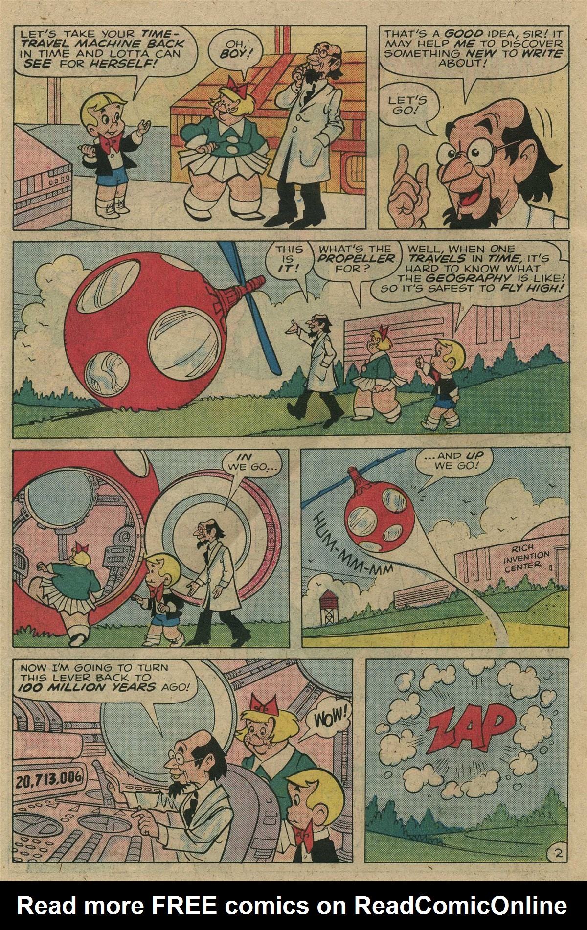 Read online Richie Rich & His Girl Friends comic -  Issue #7 - 21