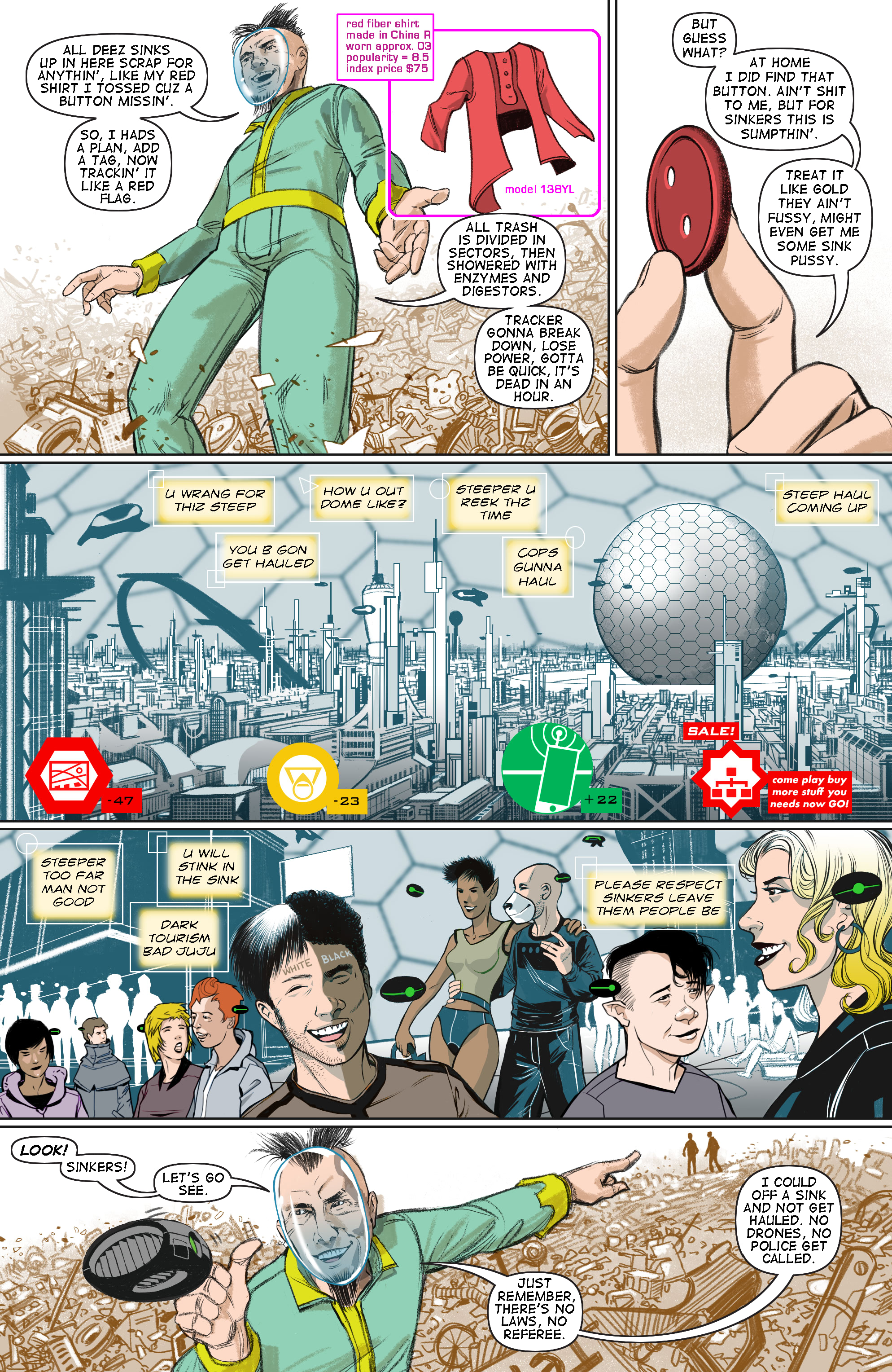 Read online Junk Rabbit comic -  Issue #1 - 6