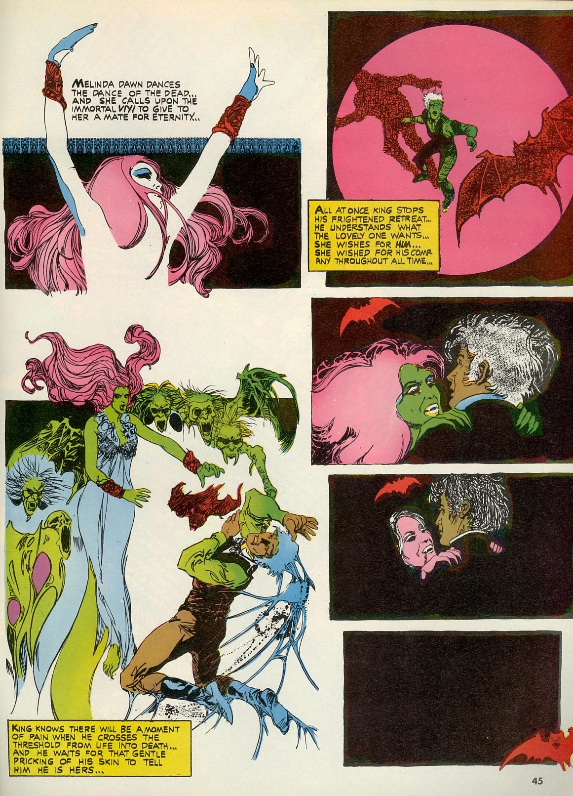 Read online Vampirella (1969) comic -  Issue #22 - 45