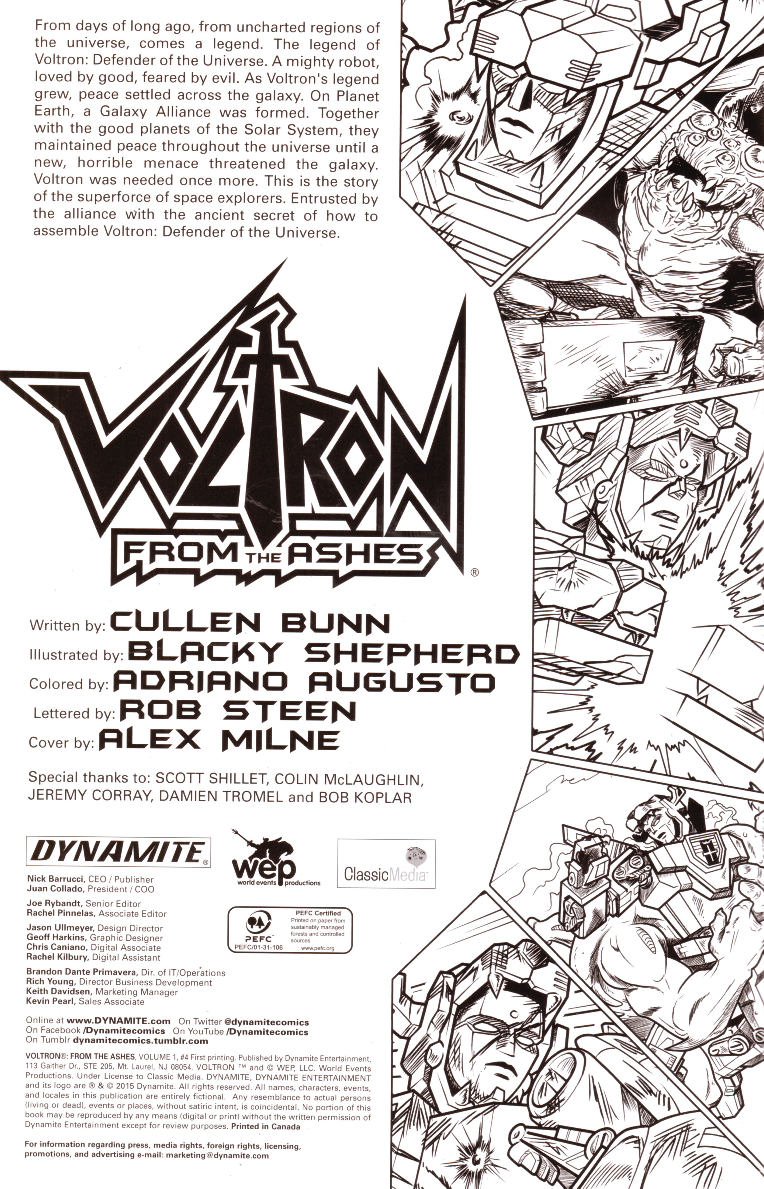 Read online Voltron: From the Ashes comic -  Issue #4 - 2