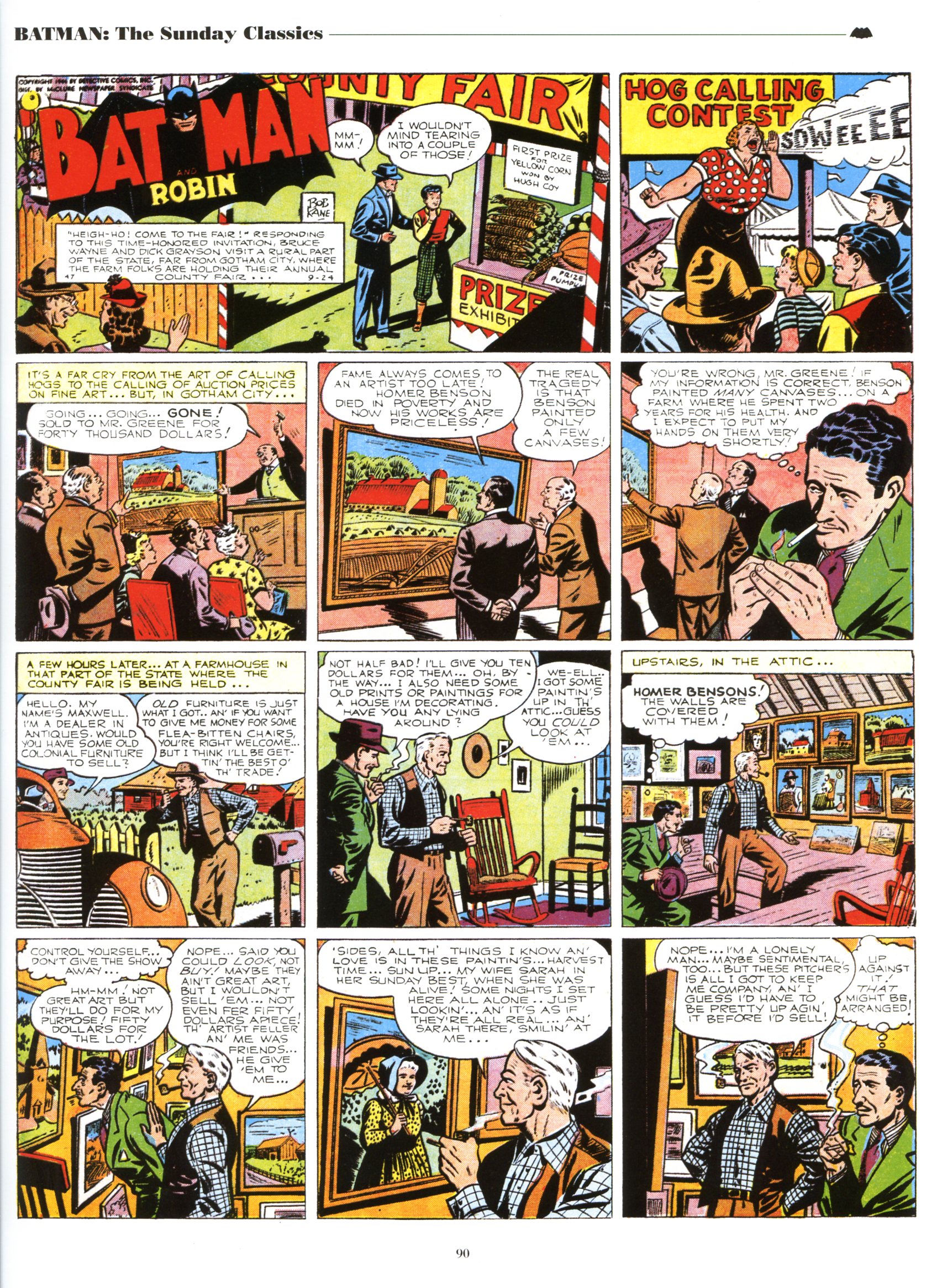 Read online Batman: The Sunday Classics comic -  Issue # TPB - 96