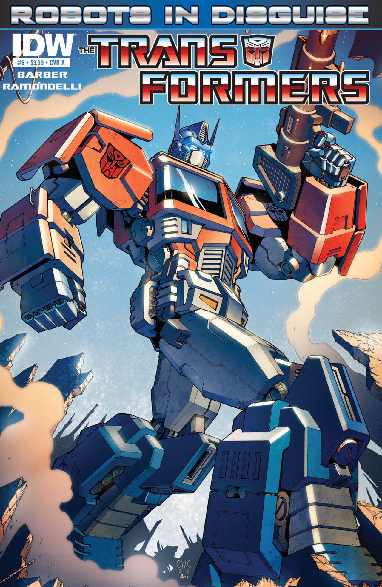 Read online Transformers: Robots In Disguise (2012) comic -  Issue #6 - 1