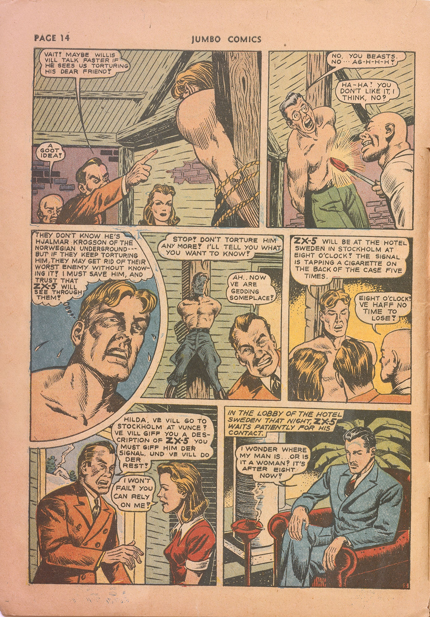 Read online Jumbo Comics comic -  Issue #46 - 16