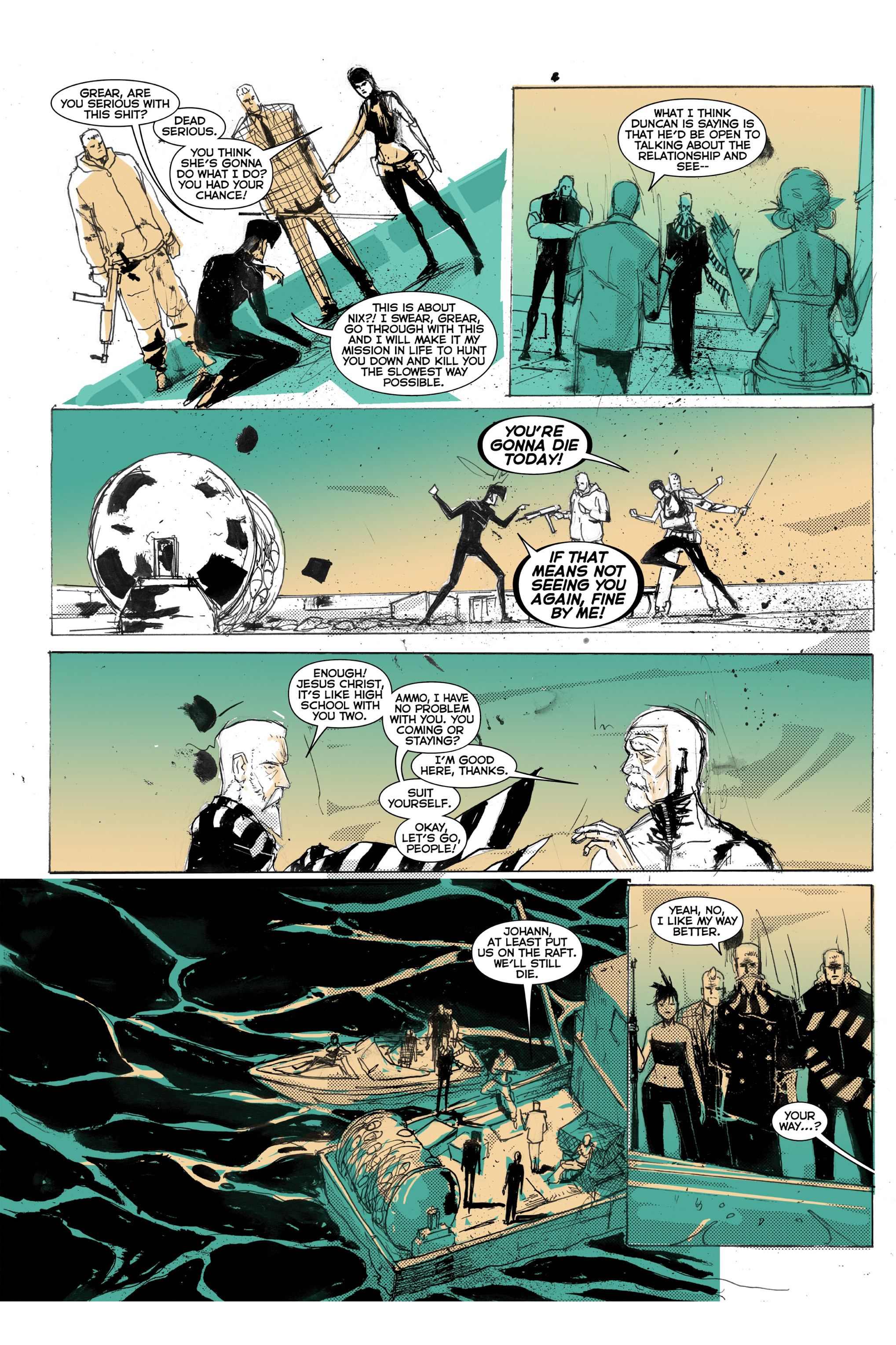Read online Cowboy Ninja Viking Deluxe Edition comic -  Issue # TPB - 222