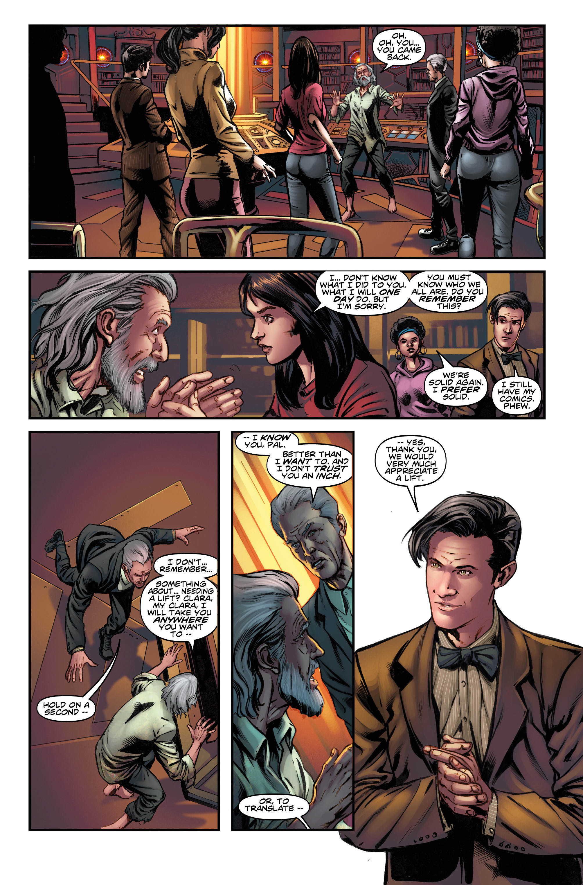 Read online Doctor Who Event 2015: Four Doctors comic -  Issue #3 - 22