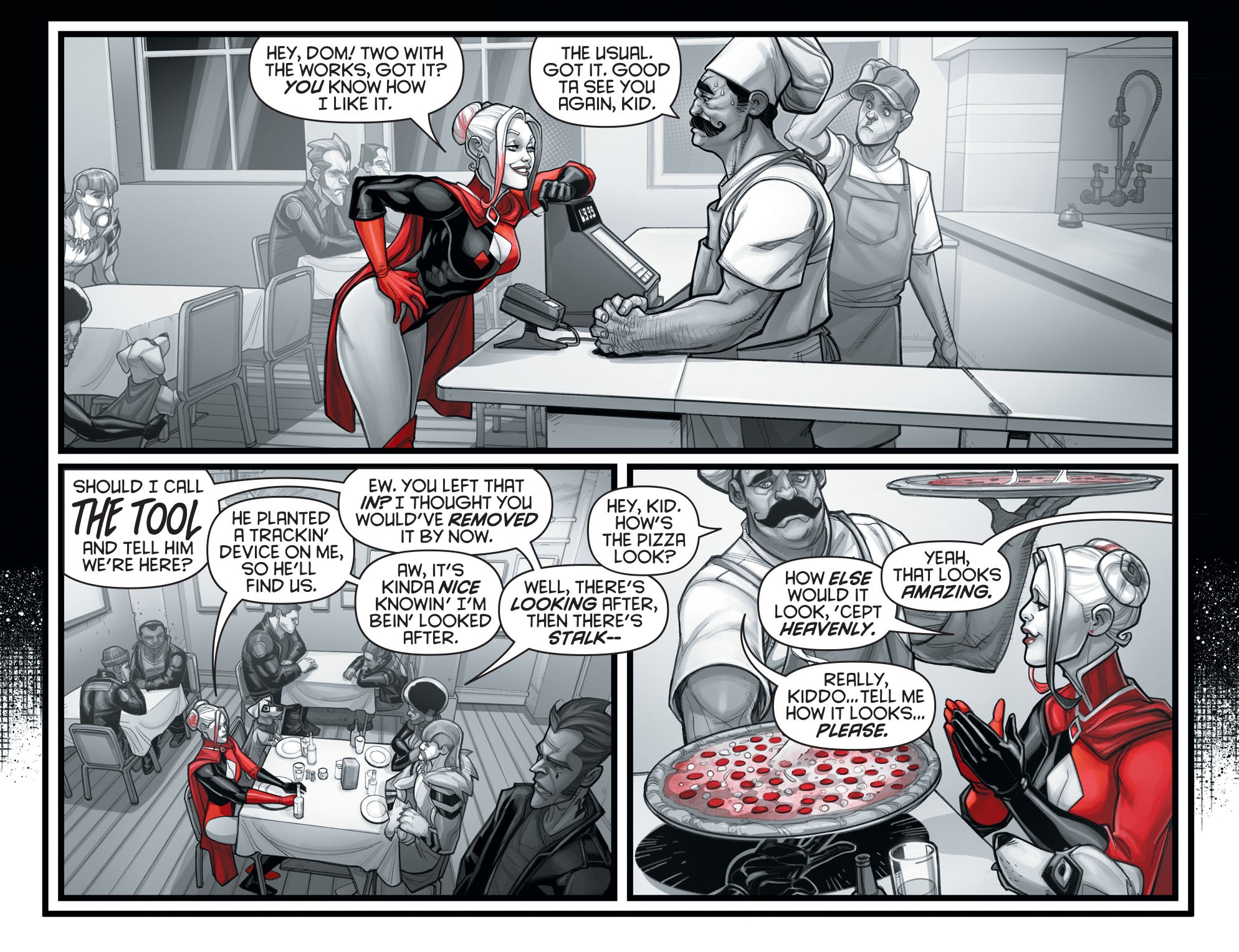Read online Harley Quinn Black   White   Red comic -  Issue #12 - 17