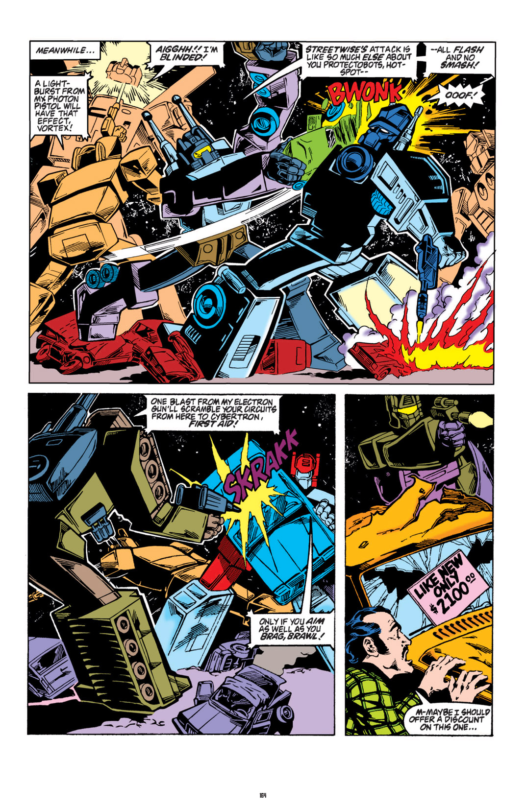 Read online The Transformers Classics comic -  Issue # TPB 3 - 165