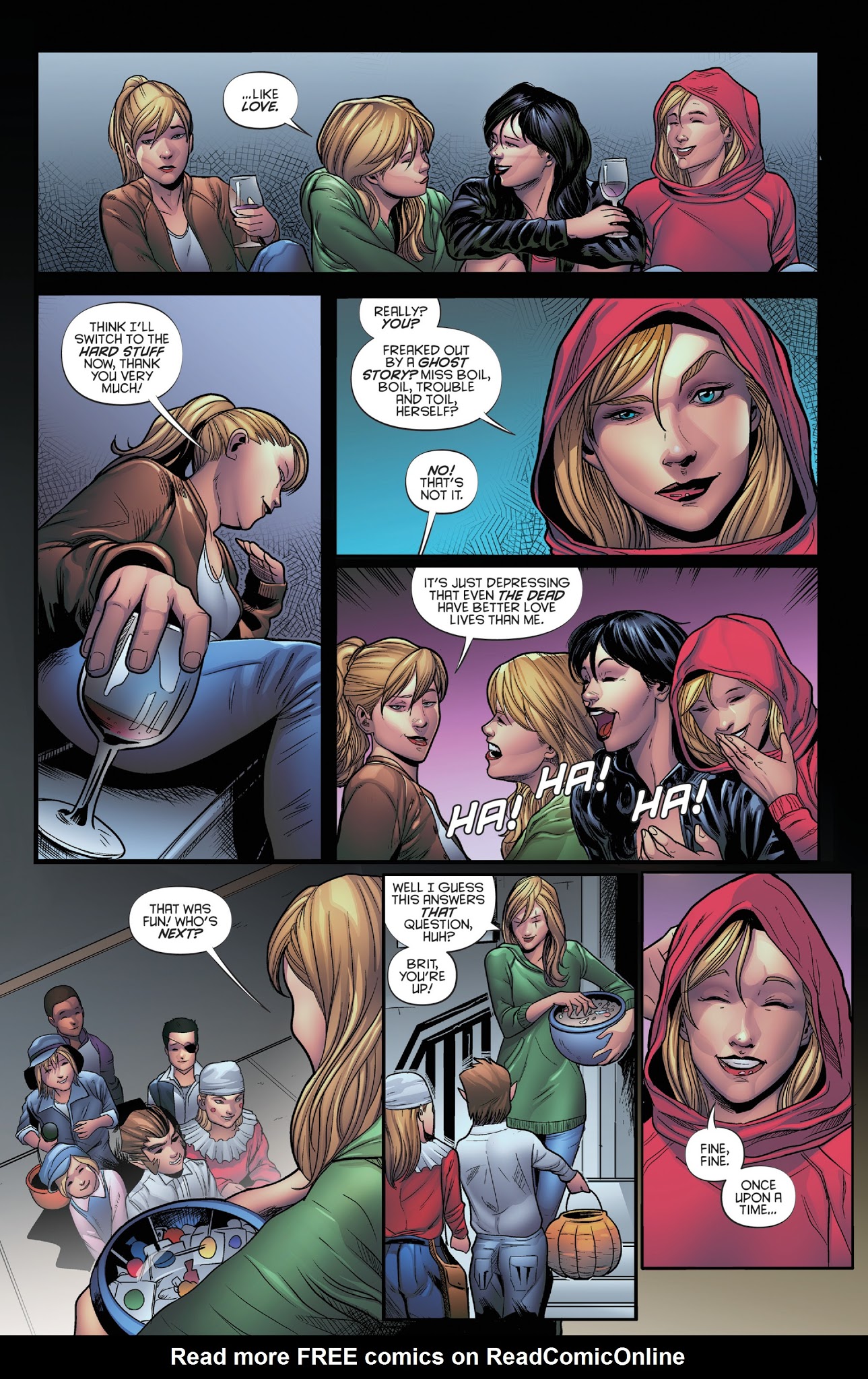 Read online Grimm Fairy Tales: Halloween Special comic -  Issue #8 - 12