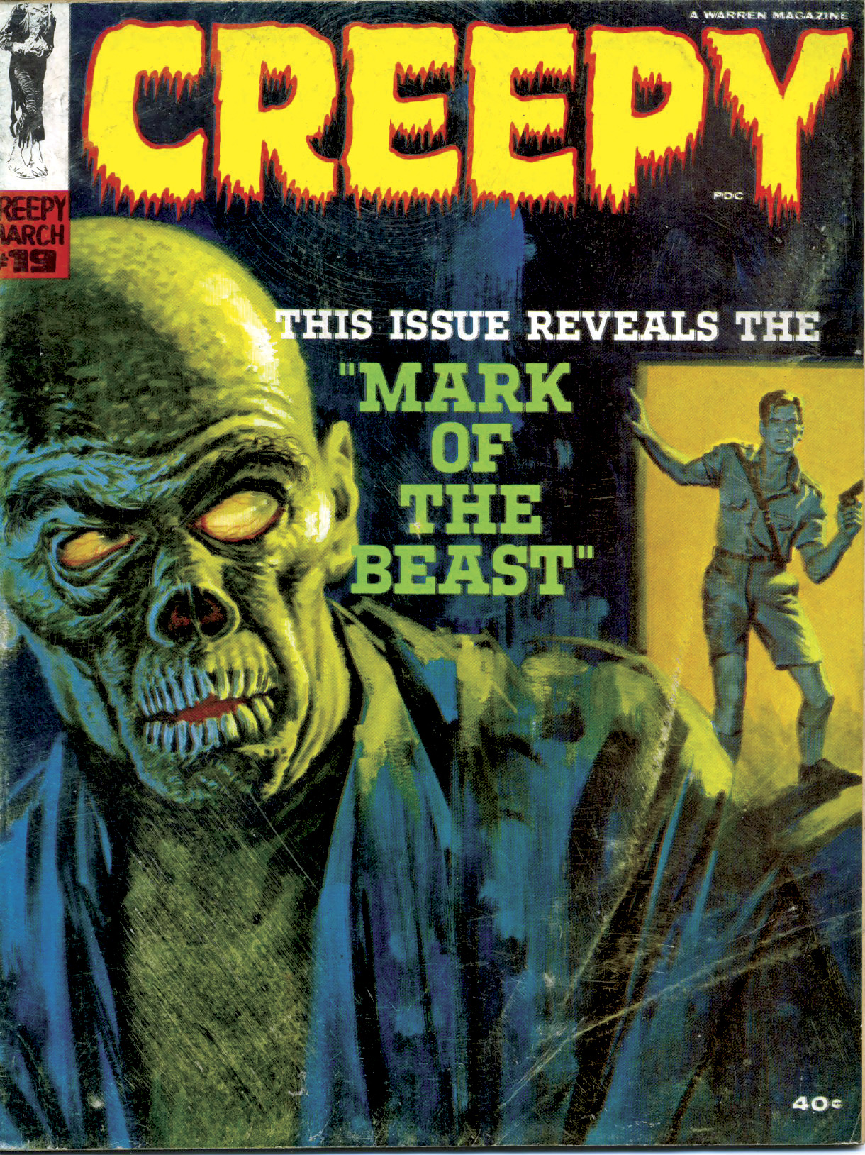 Read online Creepy (1964) comic -  Issue #19 - 1