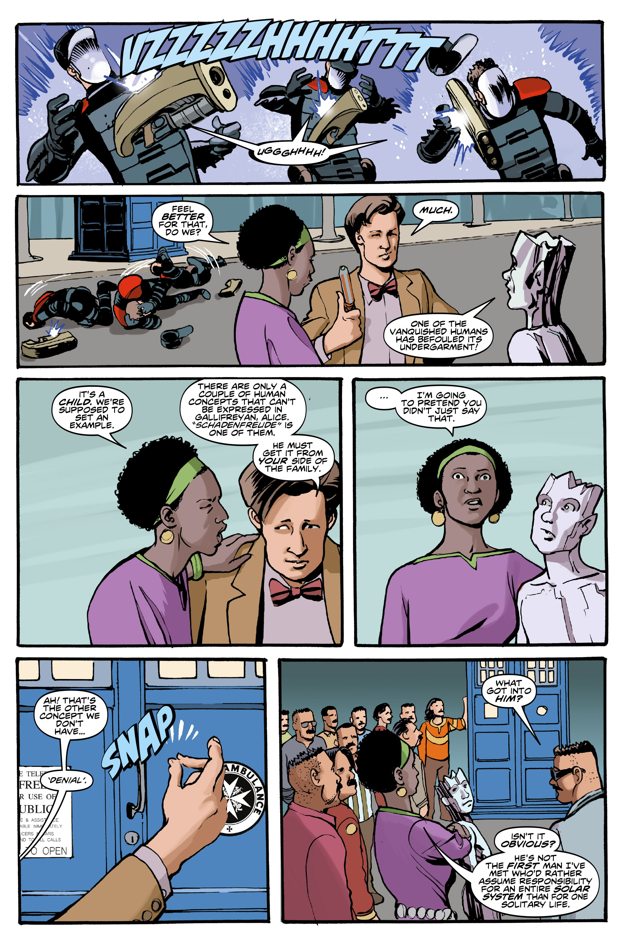 Read online Doctor Who: The Eleventh Doctor Year Three comic -  Issue #3 - 17