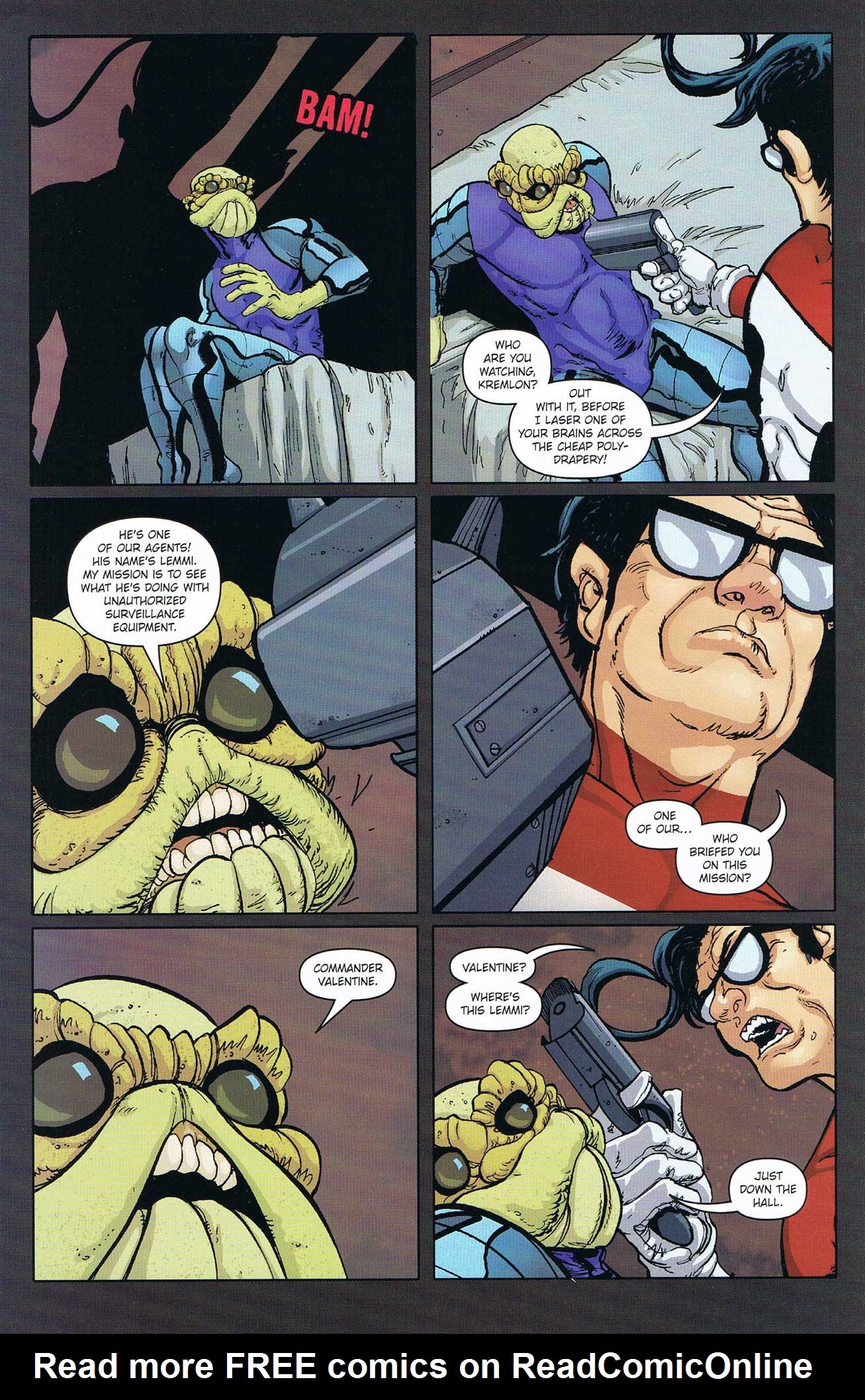 Read online Stephen Colbert's Tek Jansen comic -  Issue #5 - 6