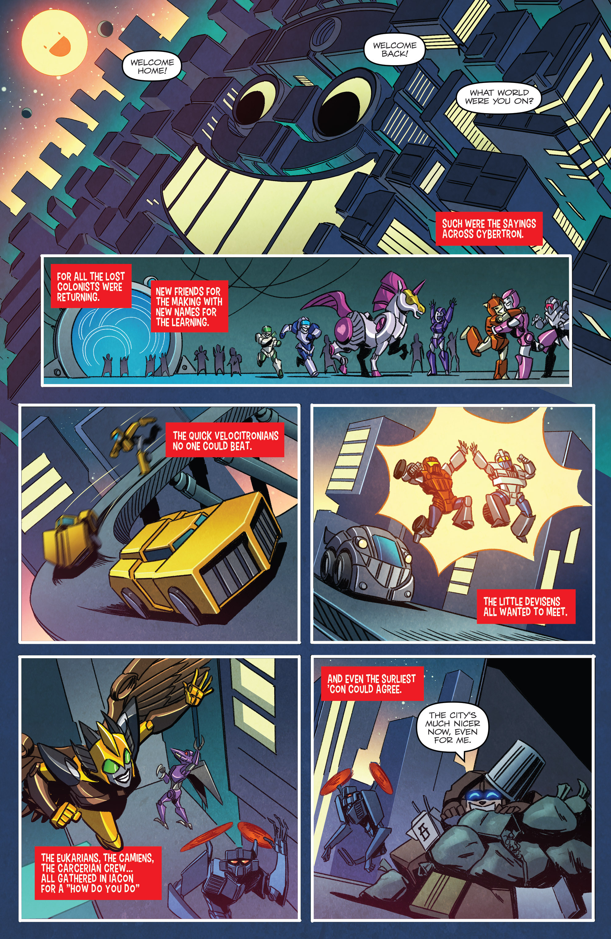 Read online Transformers: Holiday Special comic -  Issue # Full - 3