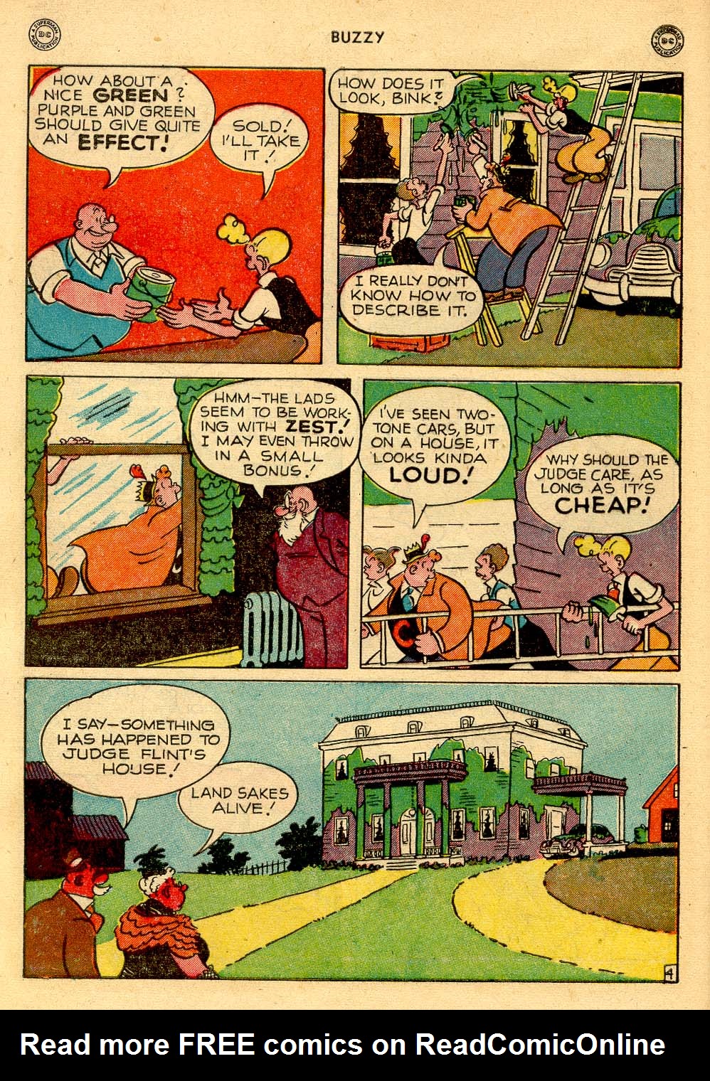 Read online Buzzy comic -  Issue #15 - 40