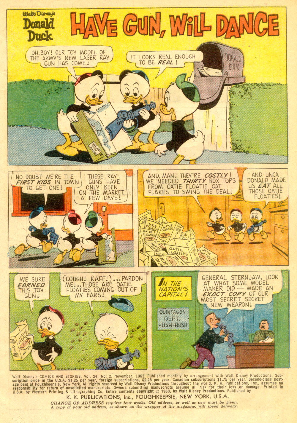 Read online Walt Disney's Comics and Stories comic -  Issue #278 - 3