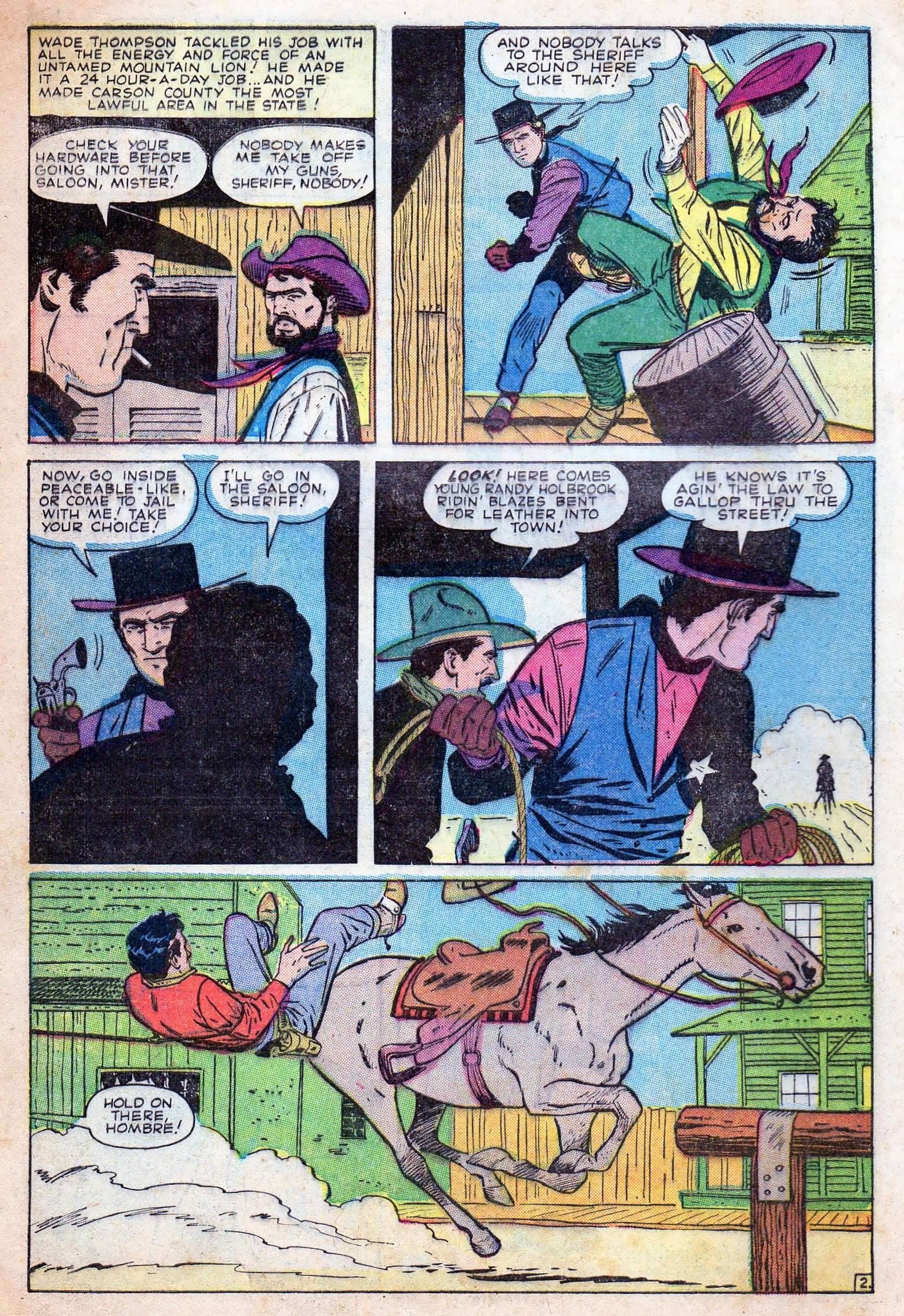 Read online Frontier Western comic -  Issue #2 - 4