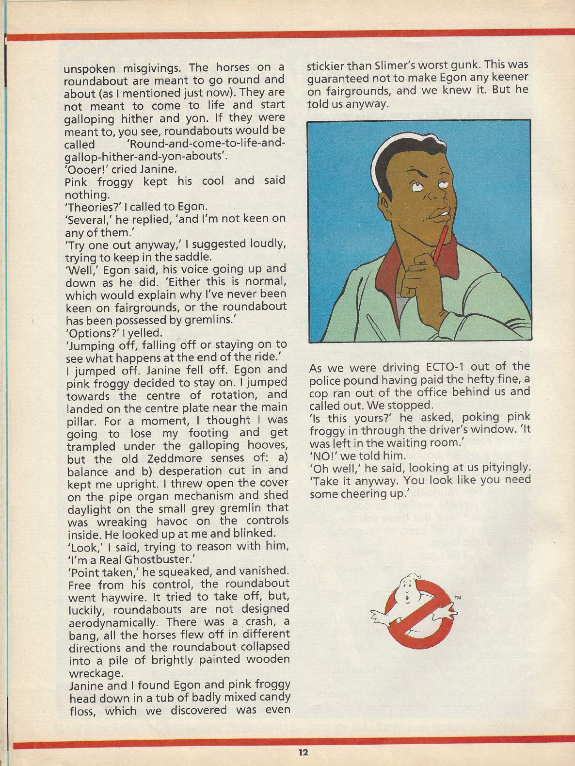 Read online The Real Ghostbusters comic -  Issue #151 - 4