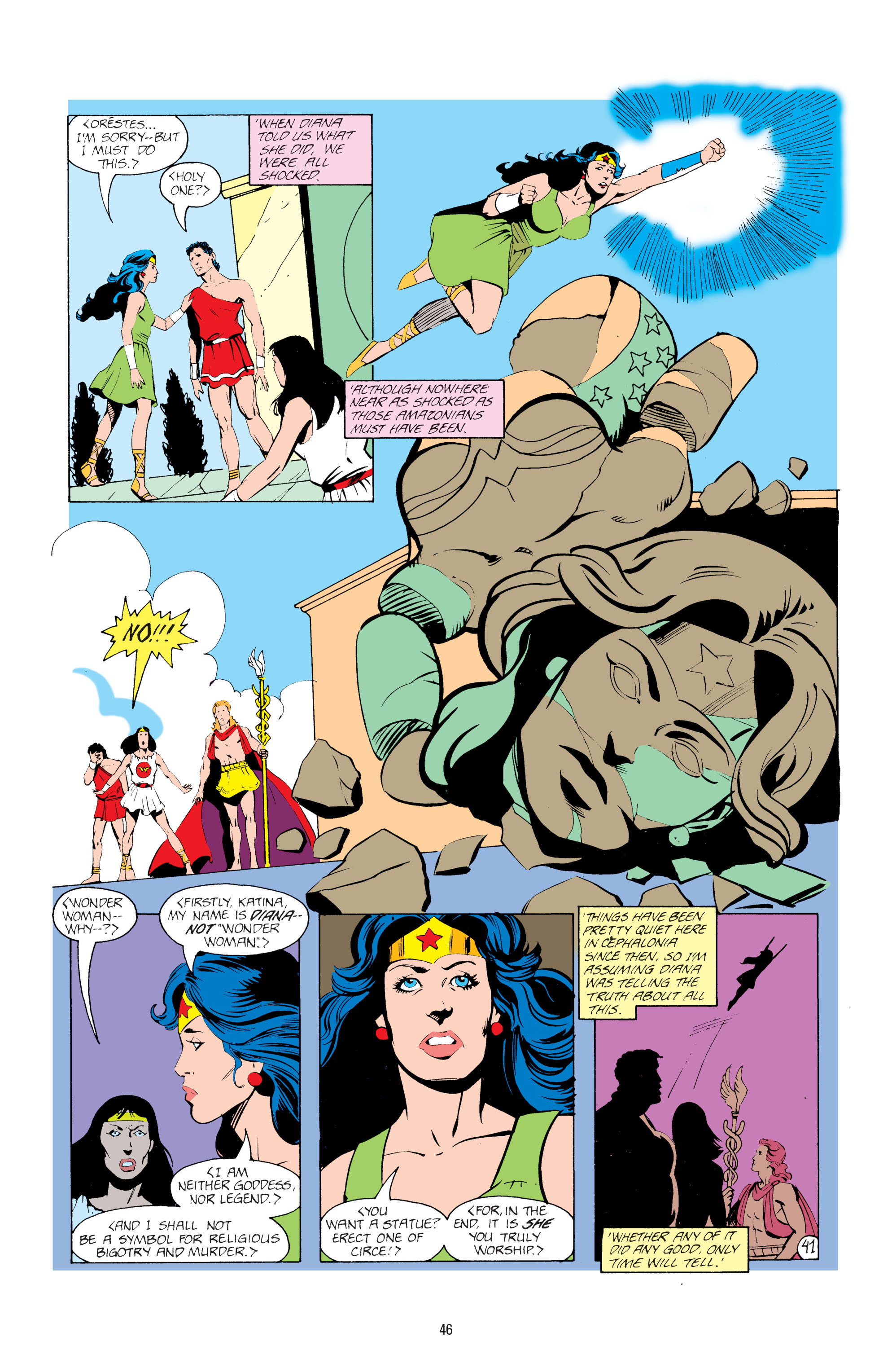 Read online Wonder Woman By George Pérez comic -  Issue # TPB 4 (Part 1) - 46