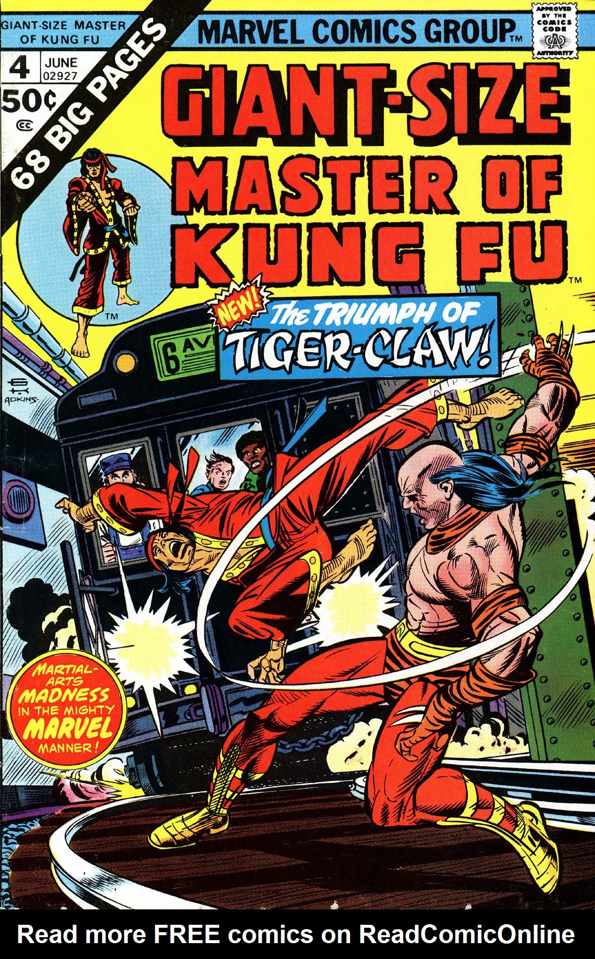 Read online Giant-Size Master of Kung Fu comic -  Issue #4 - 1