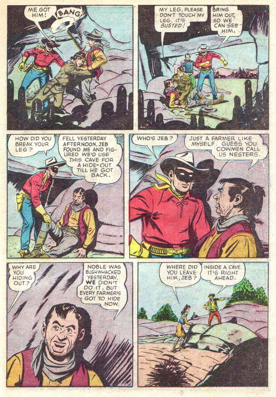 Read online The Lone Ranger (1948) comic -  Issue #36 - 31