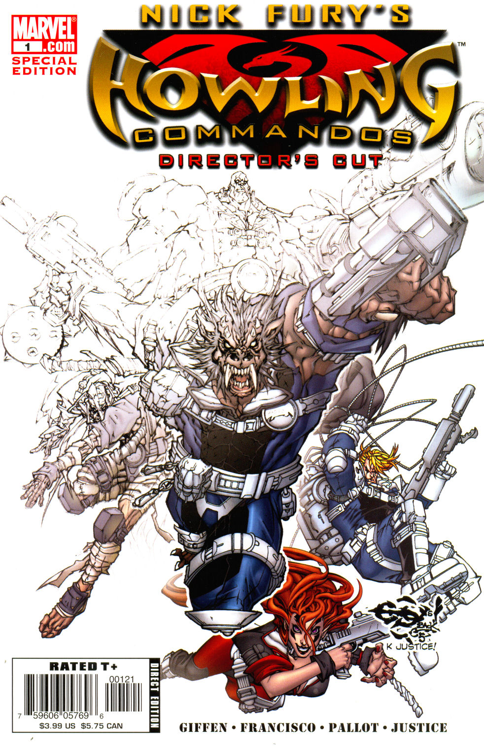 Read online Nick Fury's Howling Commandos comic -  Issue #1 - 1