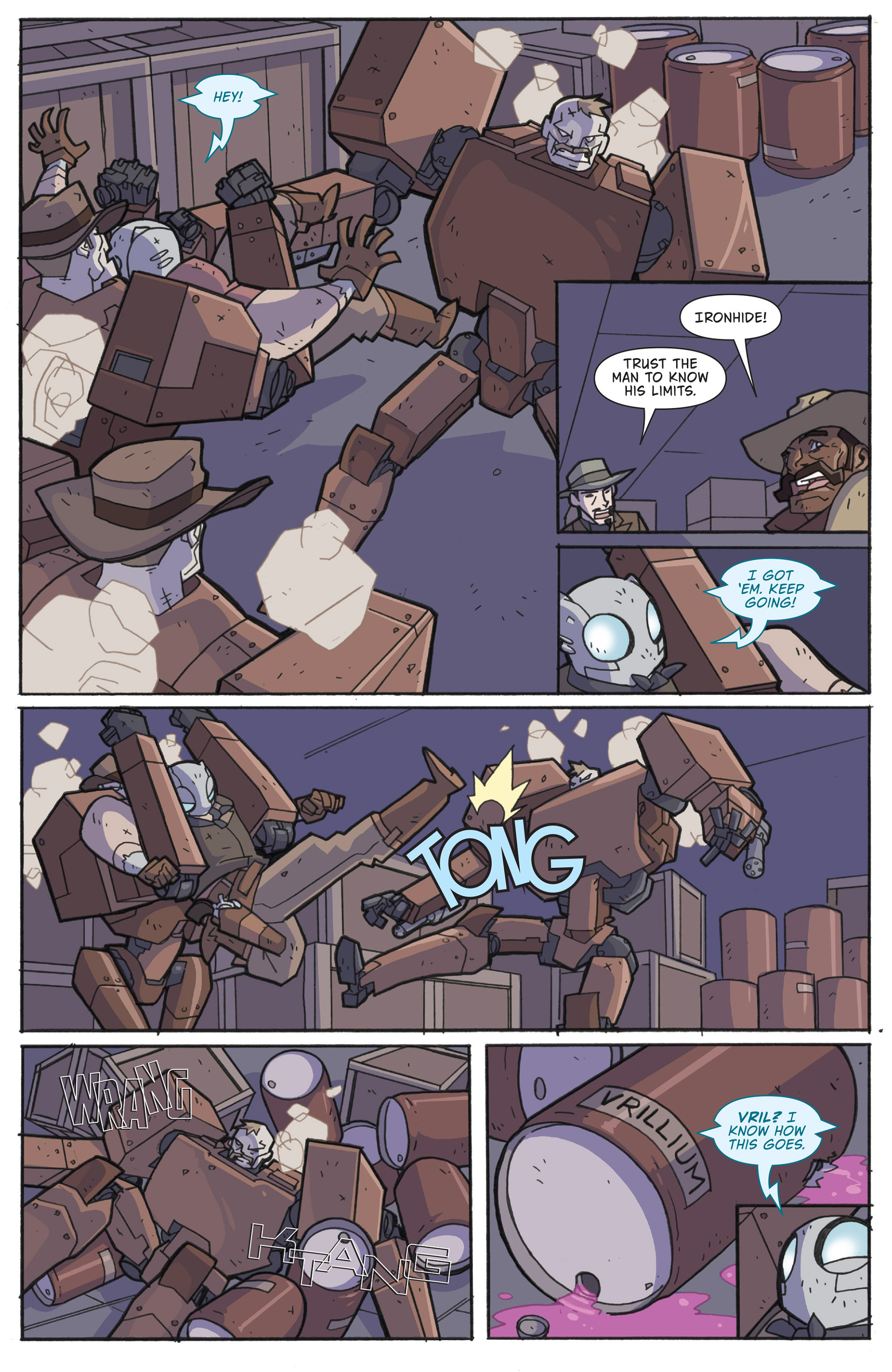 Read online Atomic Robo and the Knights of the Golden Circle comic -  Issue #4 - 10