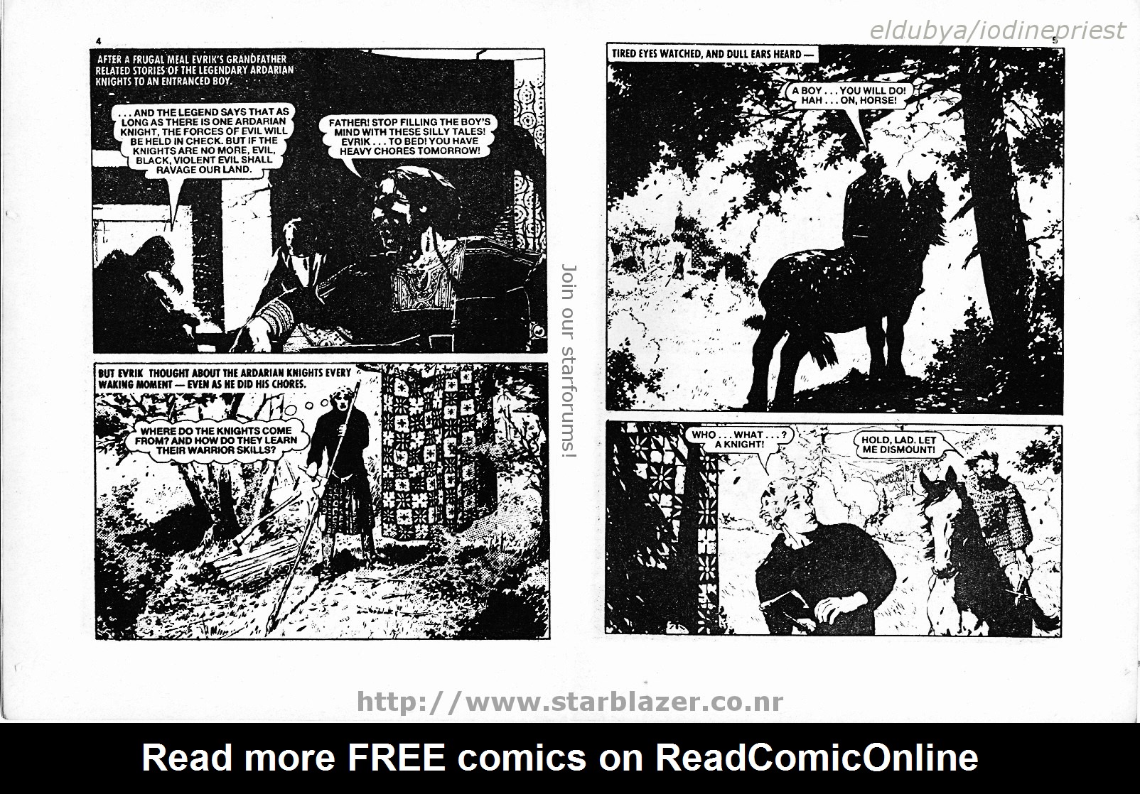 Read online Starblazer comic -  Issue #218 - 4